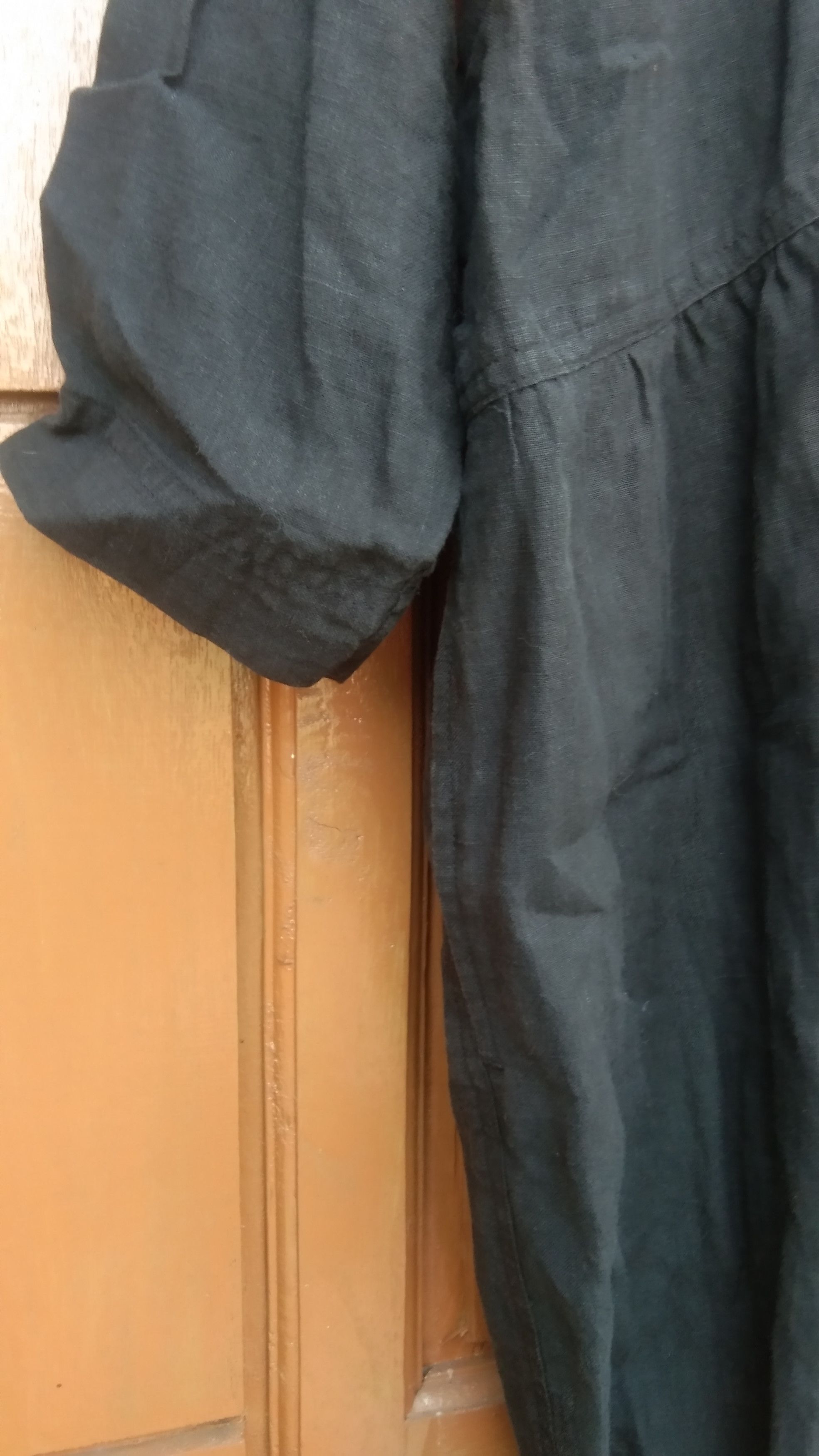 Japanese Brand Ichi Linen long dress Size XL / US 12-14 / IT 48-50 - 4 Thumbnail