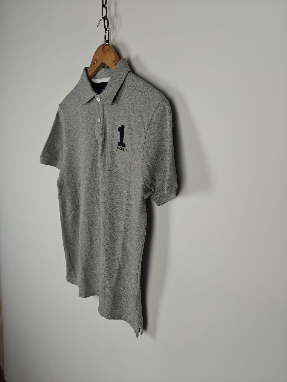 Hackett Hackett London Polo T-Shirt Collared 1 Gray size M Size US M / EU 48-50 / 2 - 4 Thumbnail