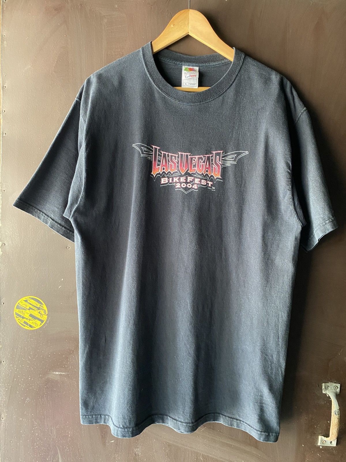 Vintage Vintage Las vegas flaming background metal eagle Size US XL / EU 56 / 4 - 3 Thumbnail