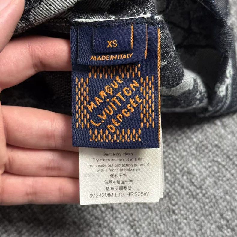 Louis Vuitton LOUIS VUITTON Plant printed short-sleeved shirt 2501-Nextar Size US XS / EU 42 / 0 - 4 Thumbnail