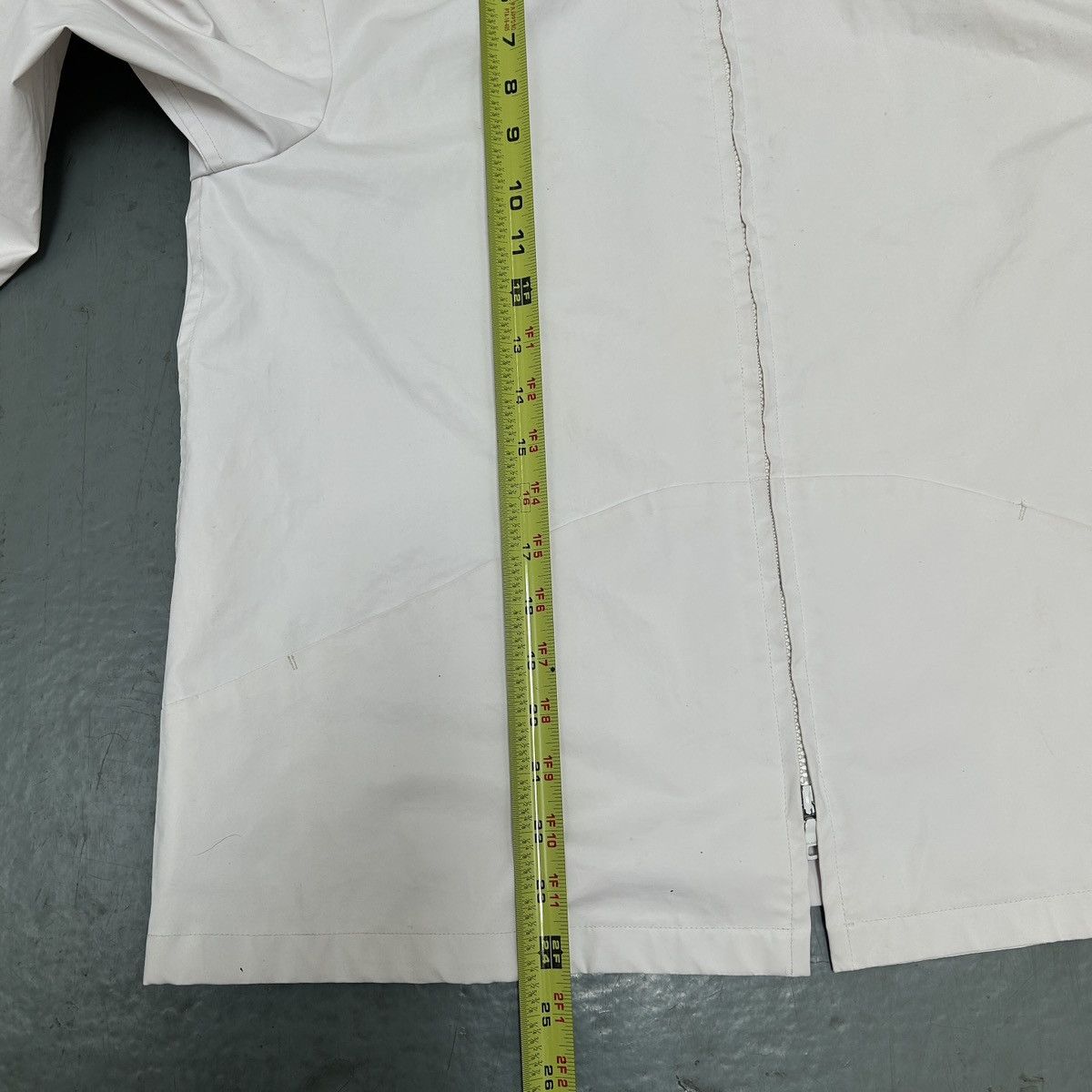 Jil Sander Jil Sander Minimal White Cotton Hooded Jacket Size US M / EU 48-50 / 2 - 12 Thumbnail