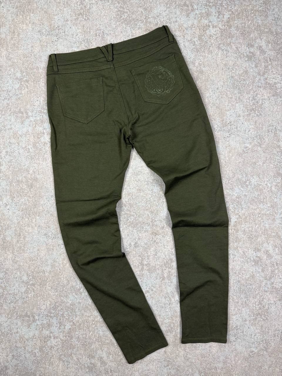 Versace Versace Olive Skinny Pants Size 31" - 2 Thumbnail