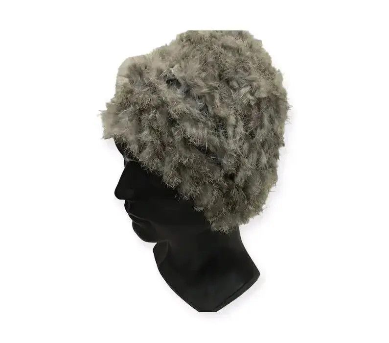 Japanese Brand Japanese Brand Fleece Beanie Hat Size ONE SIZE - 1 Thumbnail