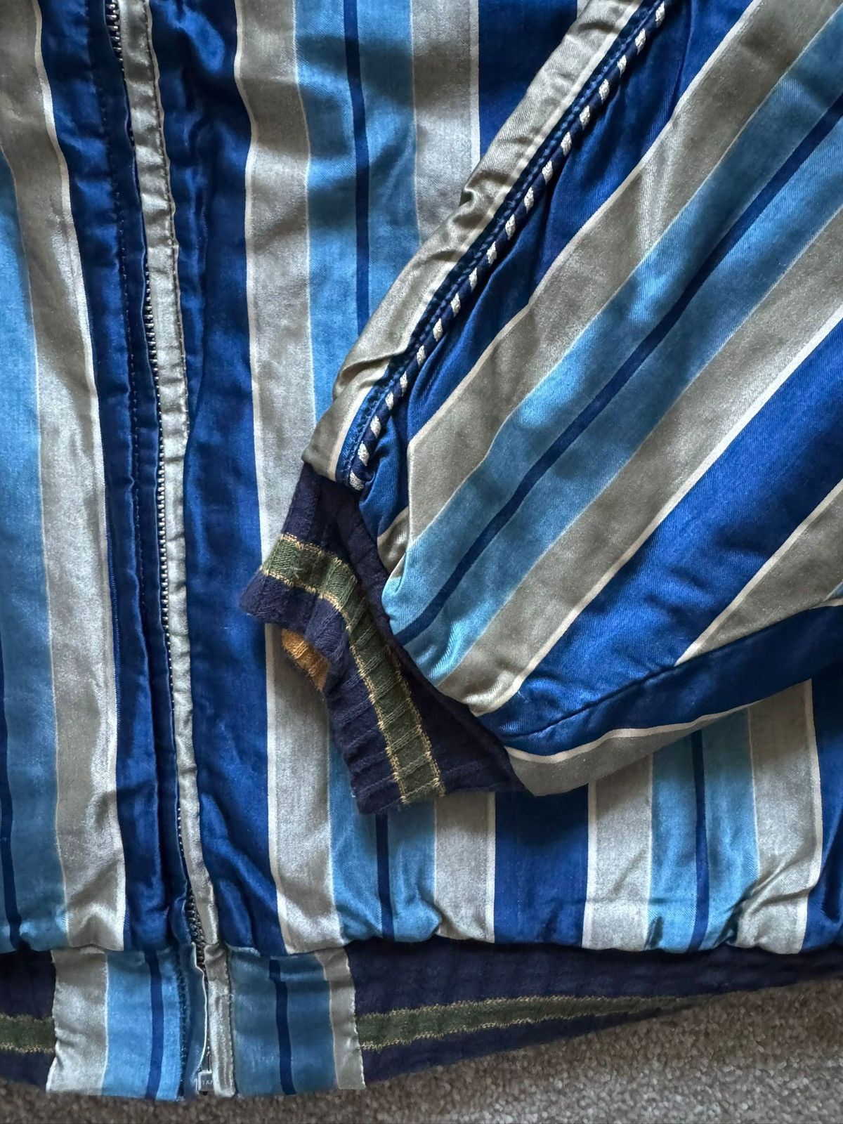 Kapital KAPITAL IDG Rayon Stripe Souvenir Jacket Size US XL / EU 56 / 4 - 5 Thumbnail