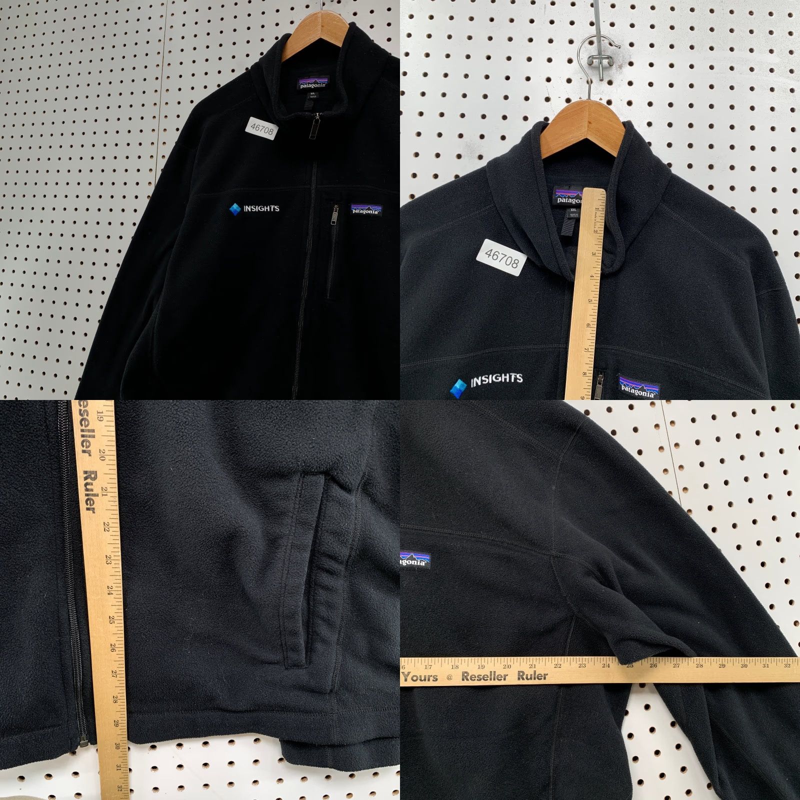 Patagonia Patagonia Better Sweater Jacket Mens 2XL Black Fleece Zip Casual Jacket Bomber Stand-Up Collar Outdoor Winter Spring Fall Regular Size US XXL / EU 58 / 5 - 8 Thumbnail