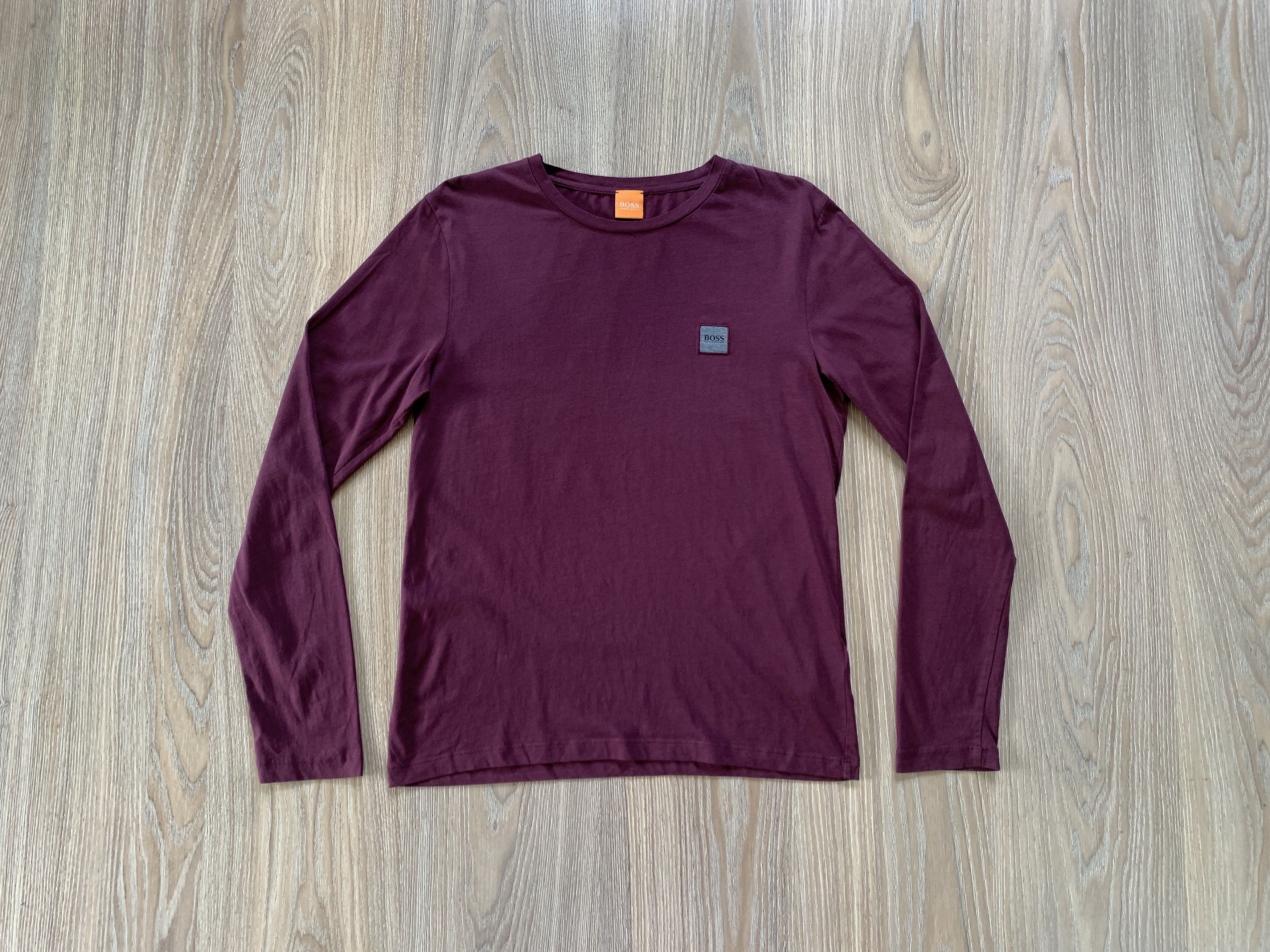 Hugo Boss Hugo Boss Burgundy Long Sleeve Size US S / EU 44-46 / 1 - 1 Thumbnail
