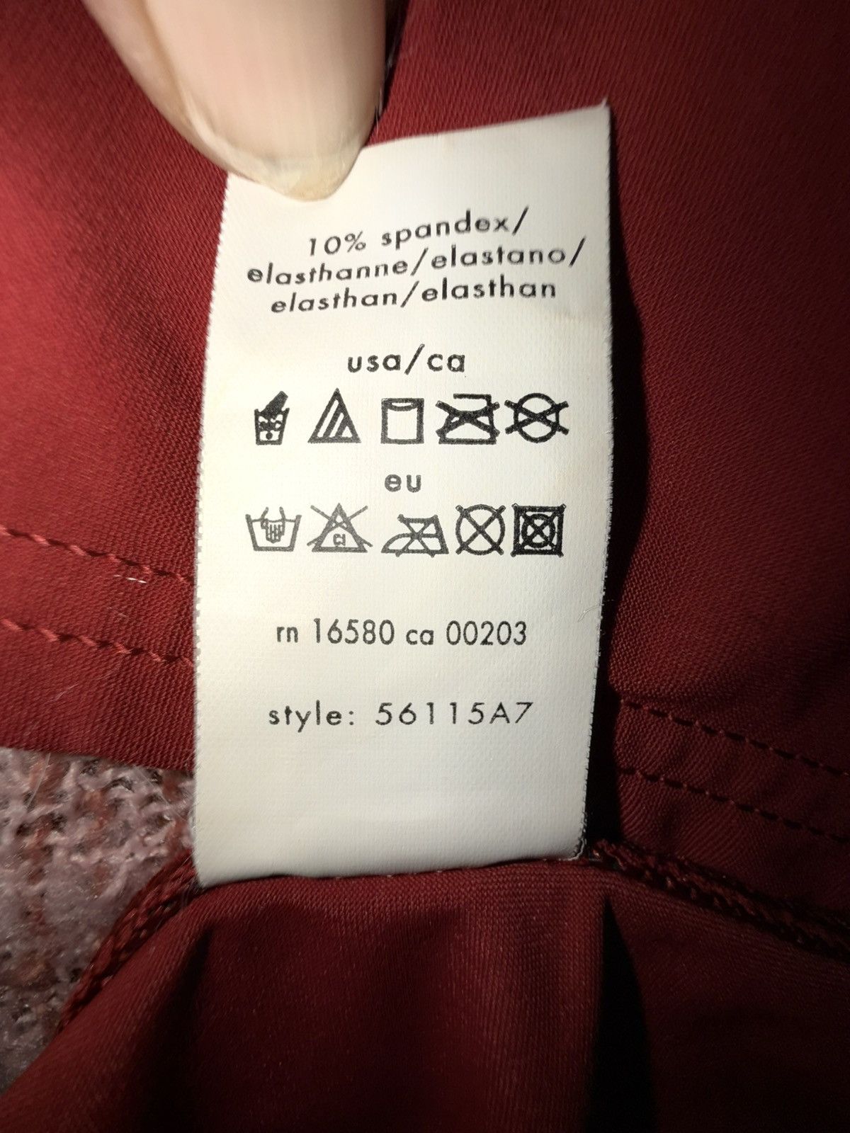Calvin Klein Calvin Klein Sculpting Lycra Swim Set - Terracotta Sz 16 Size XL / US 12-14 / IT 48-50 - 7 Thumbnail