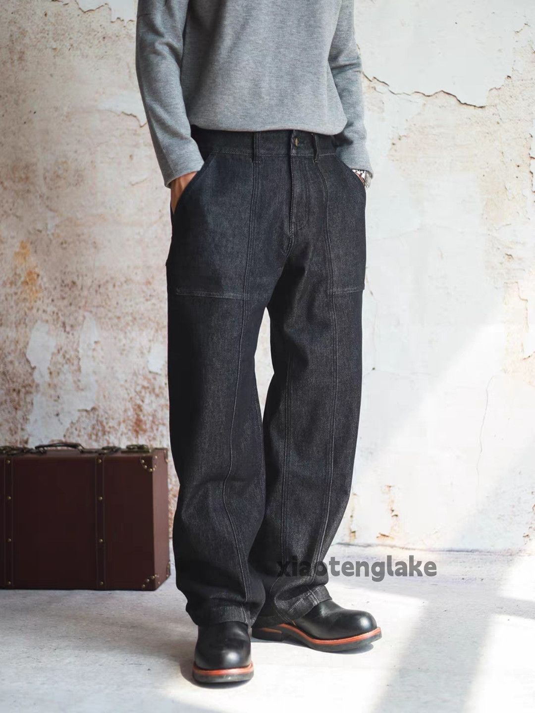 Designer × Jean × Vintage utility skate hiphop loose outdoor work cargo pants Size US 30 / EU 46 - 4 Thumbnail