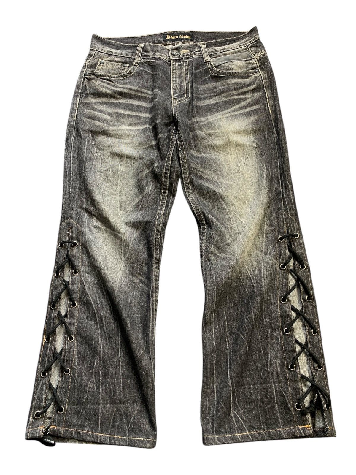 If Six Was Nine Lace Denim | Grailed