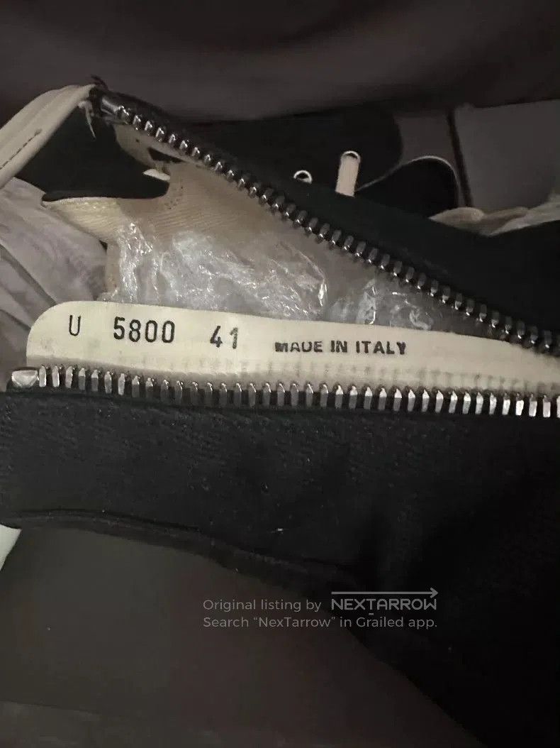 Rick Owens Rick Owens White Silk High. Size US 9.5 / EU 42-43 - 6 Thumbnail