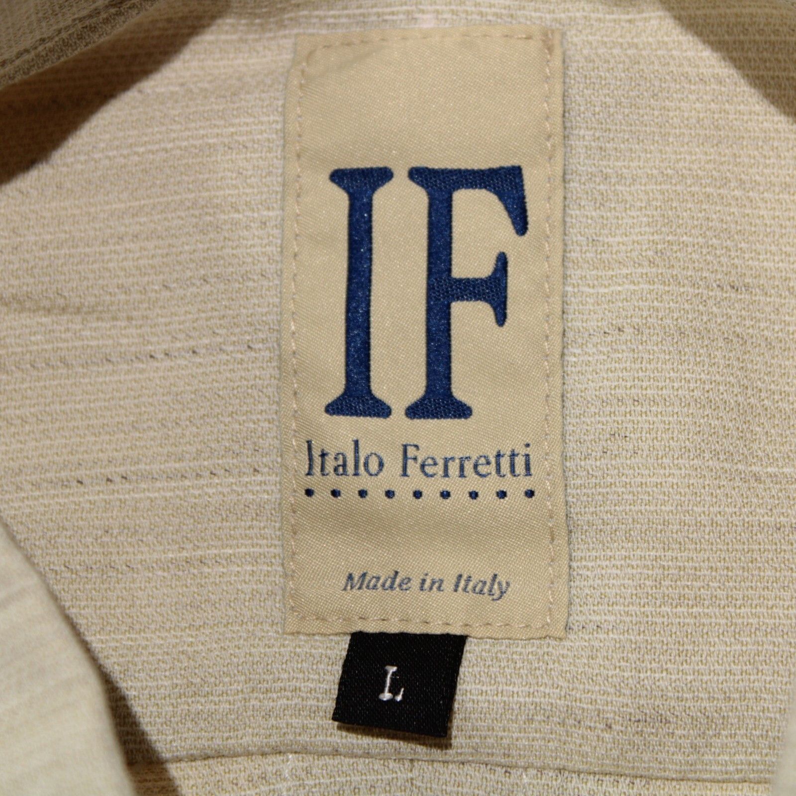 Other Italo Ferretti New with tags Shirt Size L US In Beige Size US L / EU 52-54 / 3 - 4 Thumbnail