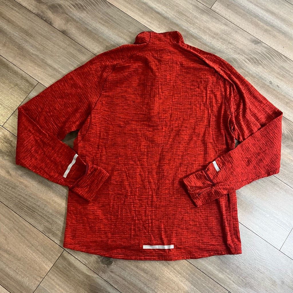 Nike Nike Red Athletic Quarterzip Pullover Men Large Size US L / EU 52-54 / 3 - 6 Thumbnail