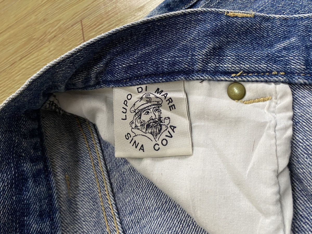 Vintage Rare Vintage Brand Lupo Di Mare Sina Cova Baggy Jeans 1990s Size US 39 - 9 Thumbnail
