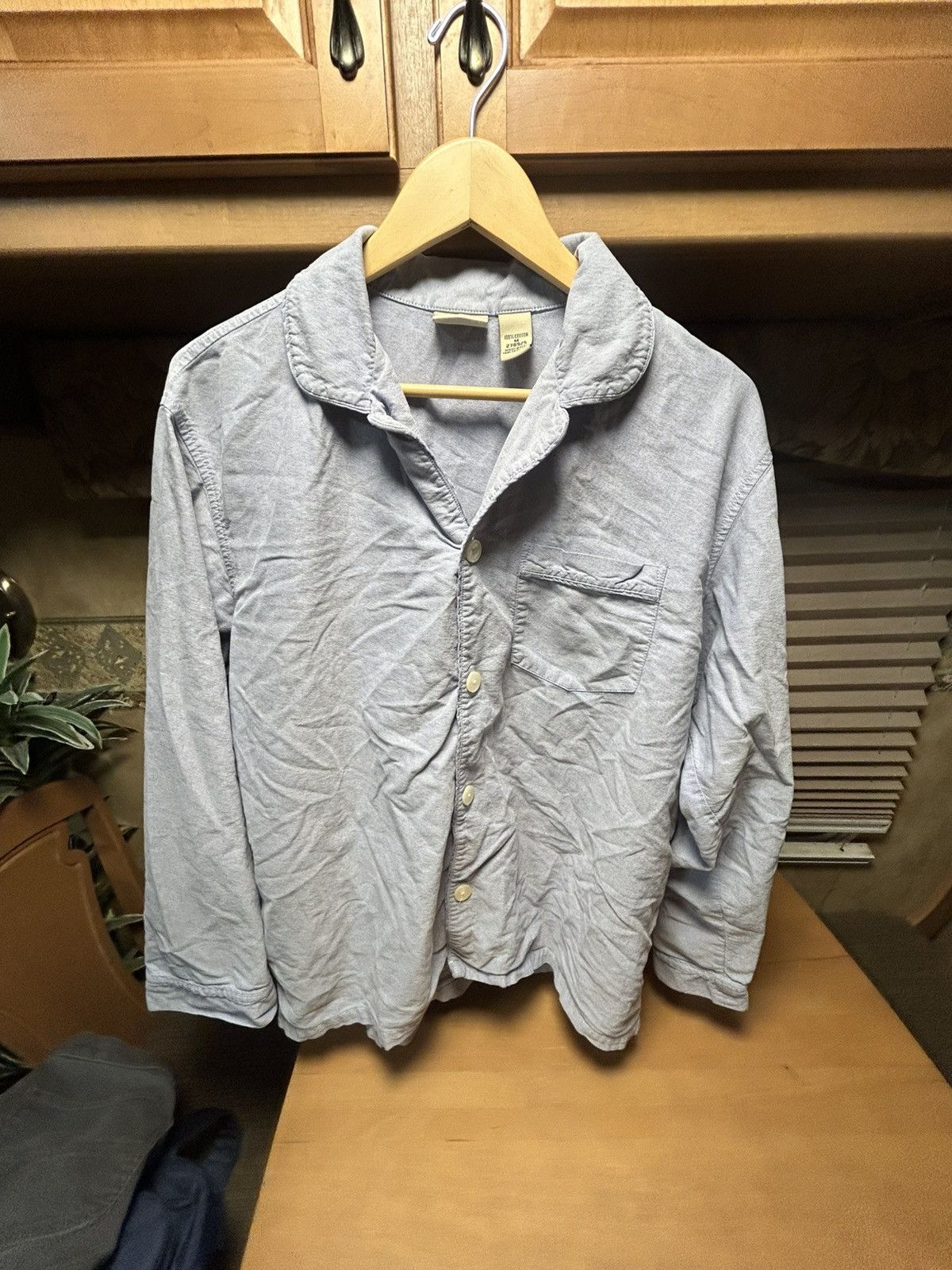 L.L. Bean LL Bean 100% Cotton Button Up Size US M / EU 48-50 / 2 - 1 Thumbnail
