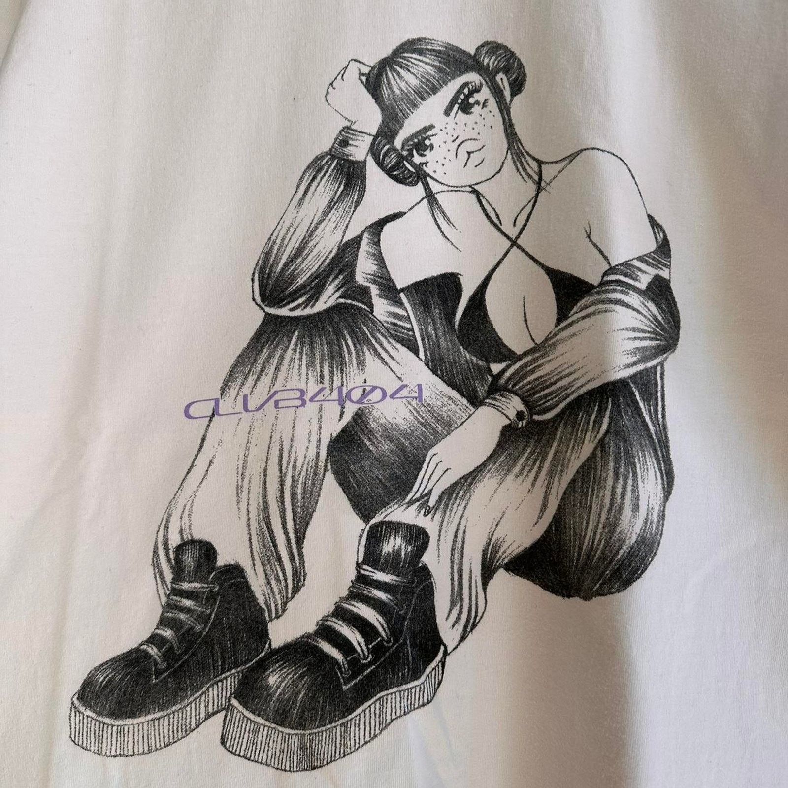 Vintage Vintage Y2K Anime Shirt Size US M / EU 48-50 / 2 - 3 Thumbnail