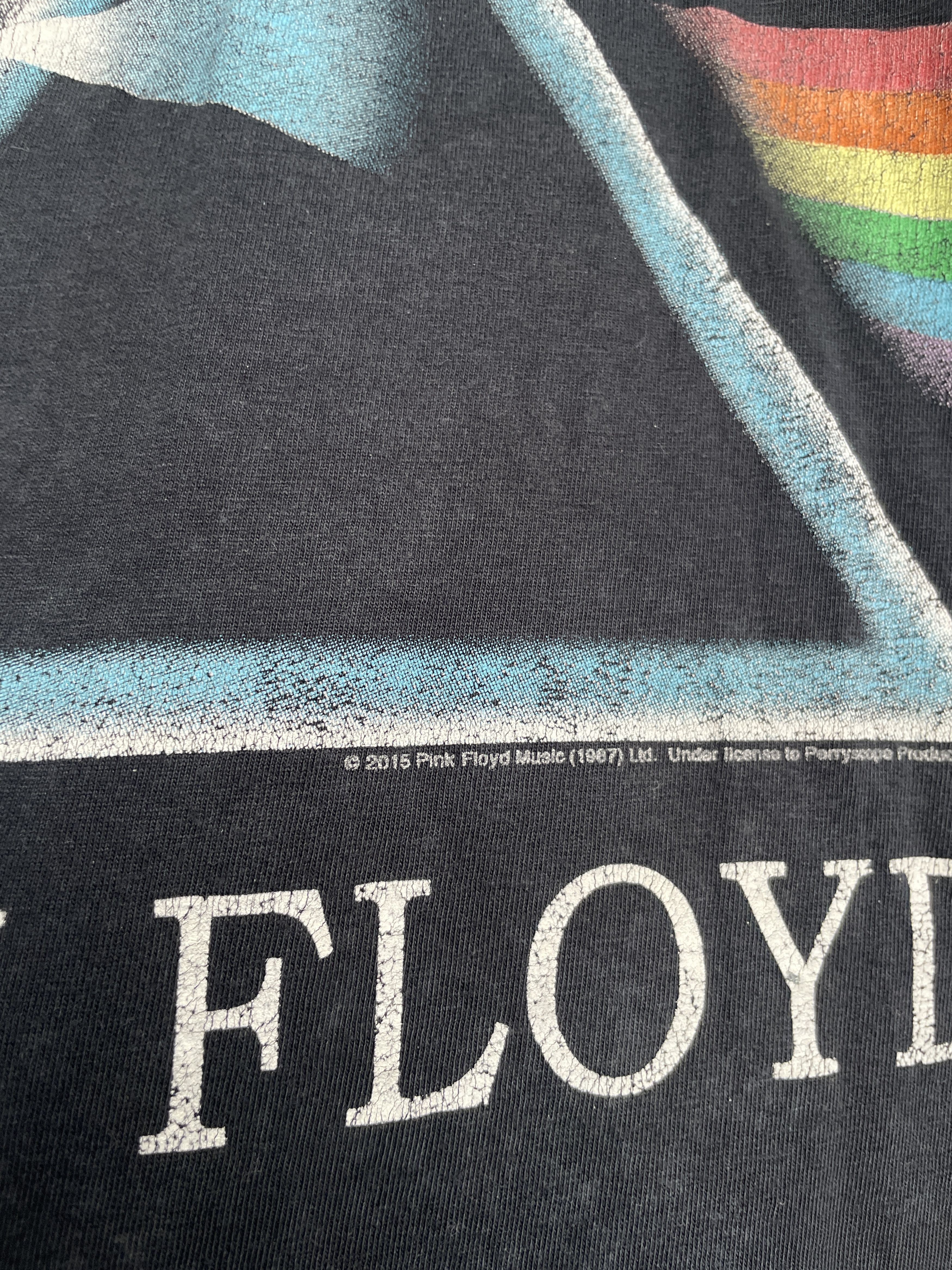 Band Tees Pink Floyd 2015 Prism T-Shirt Size XL Size US XL / EU 56 / 4 - 8 Thumbnail