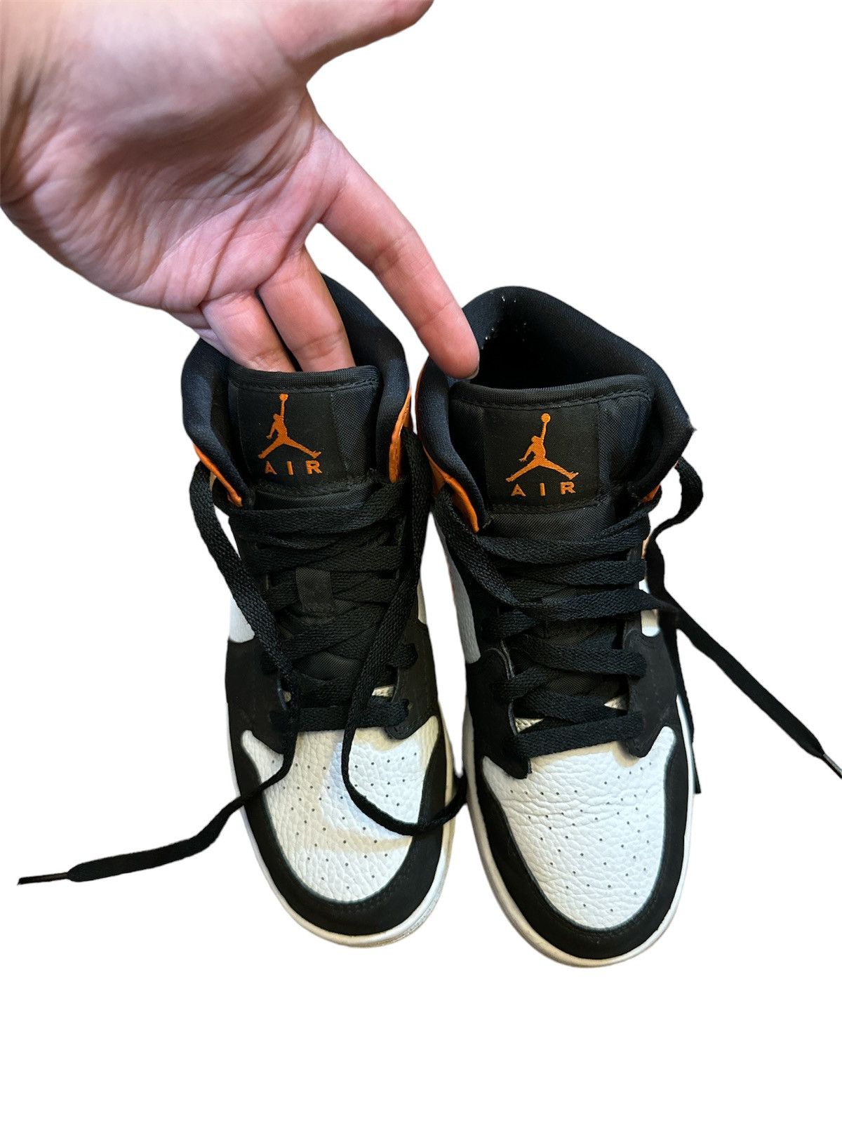 Nike Jordan Youth Air 1 Mid Shattered Backboard Size US 5 / IT 35 - 9 Thumbnail