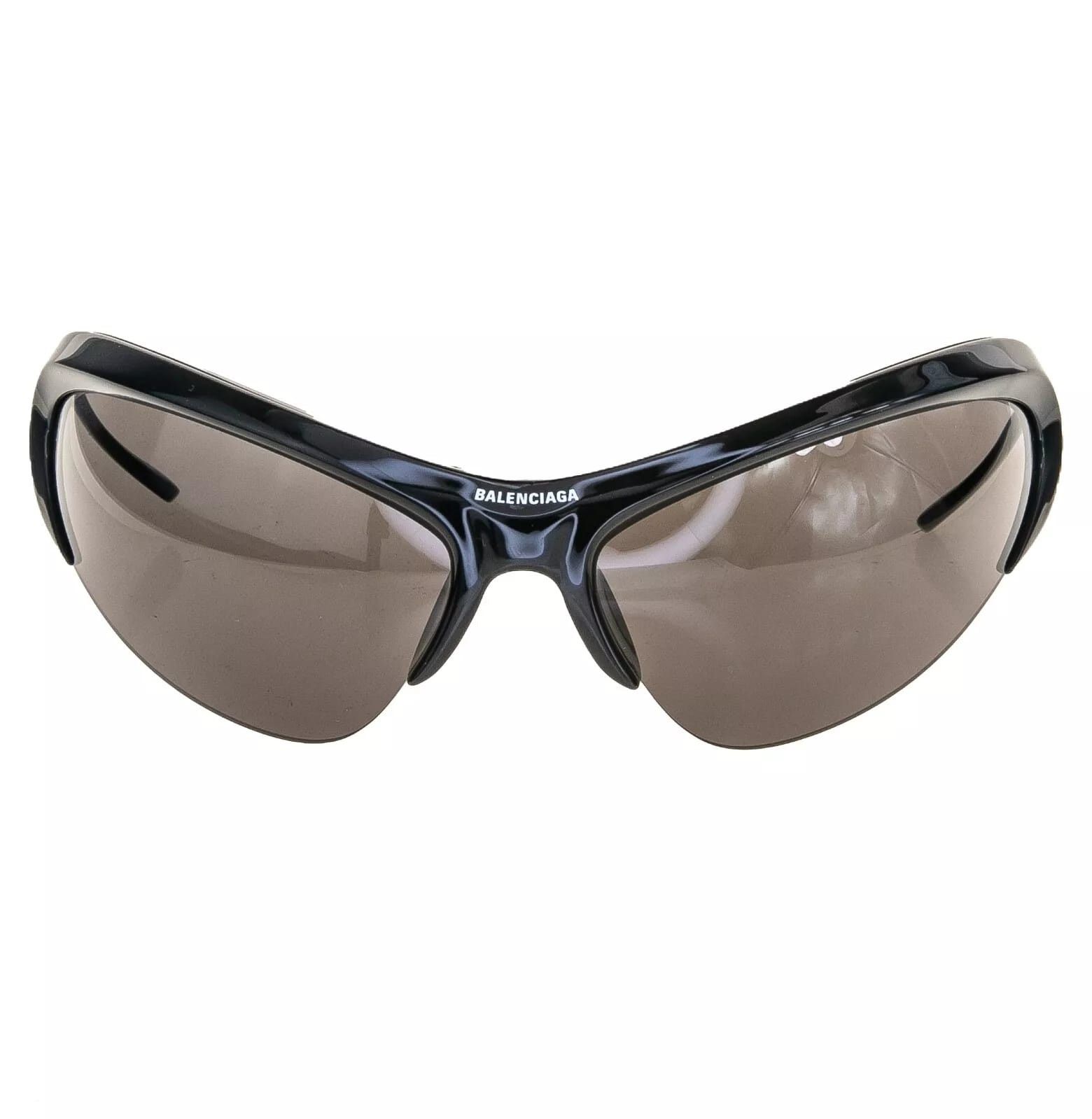 Balenciaga BALENCIAGA WIRE CAT Mask Wrap 0232 Black Silver BB0232S 001 Size ONE SIZE - 7 Thumbnail