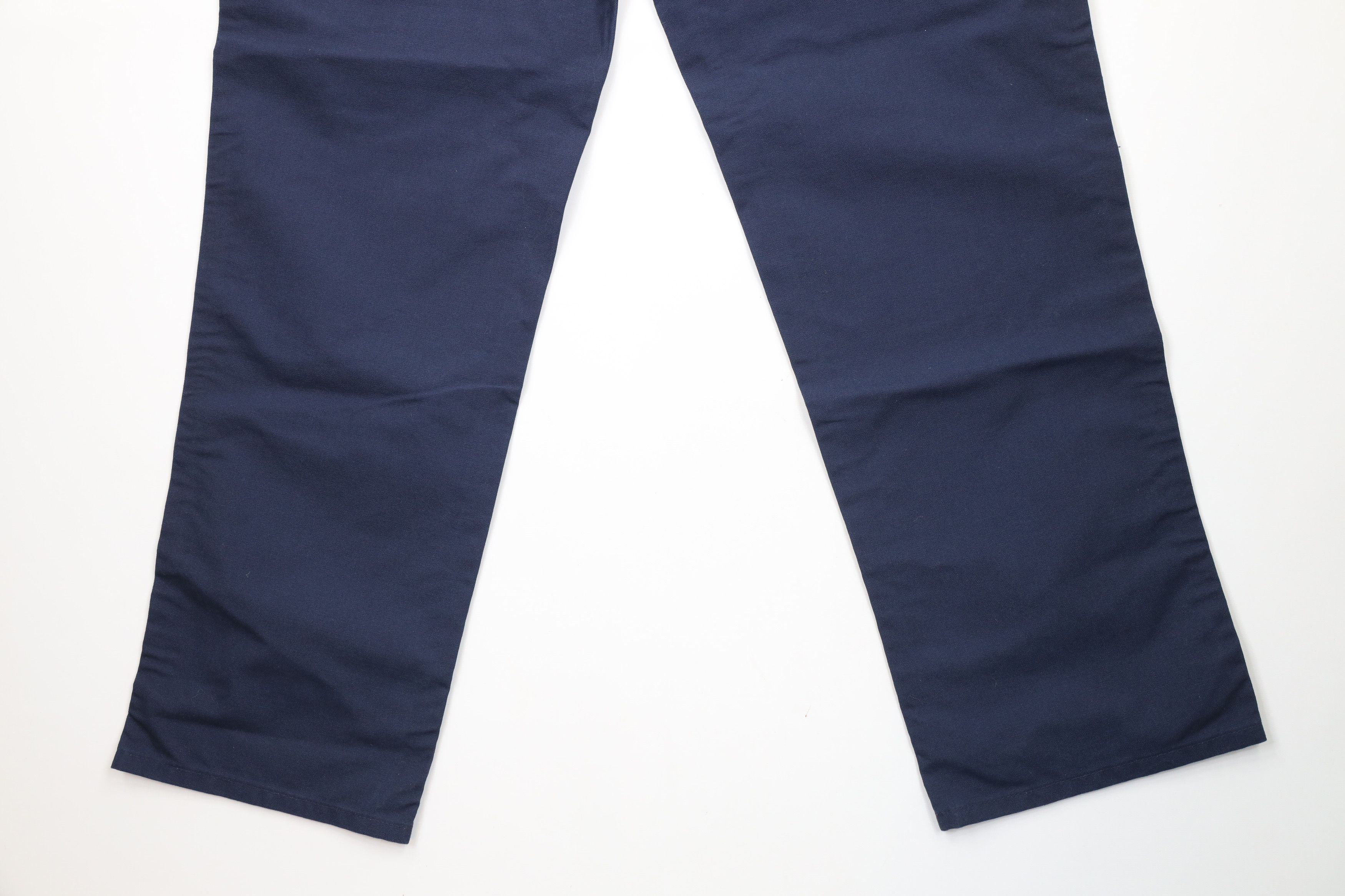 Carhartt × Vintage Deadstock Vintage Y2K Carhartt Wide Leg Dungaree Pants Blue Size US 38 / EU 54 - 10 Thumbnail