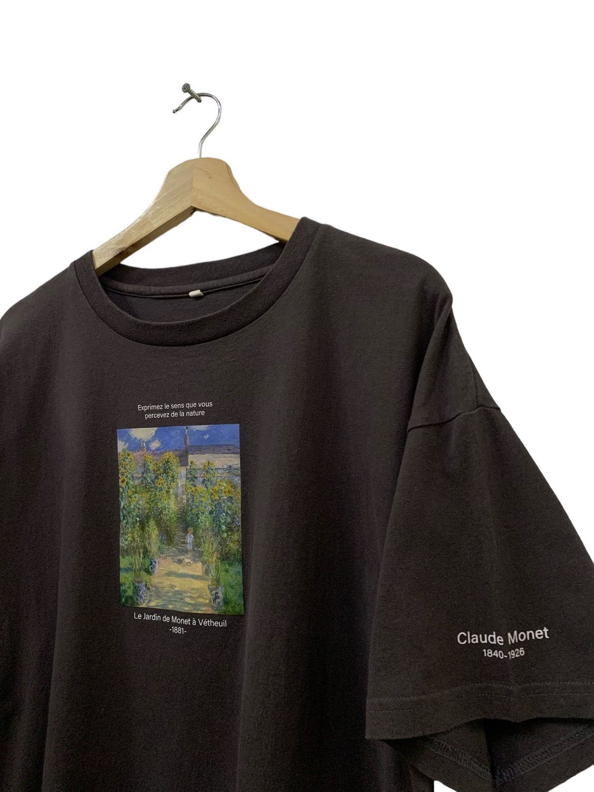Monet × Vintage Vintage Claude Monet Artists Garden Vetheuil Memorial Tshirt Size US M / EU 48-50 / 2 - 4 Thumbnail