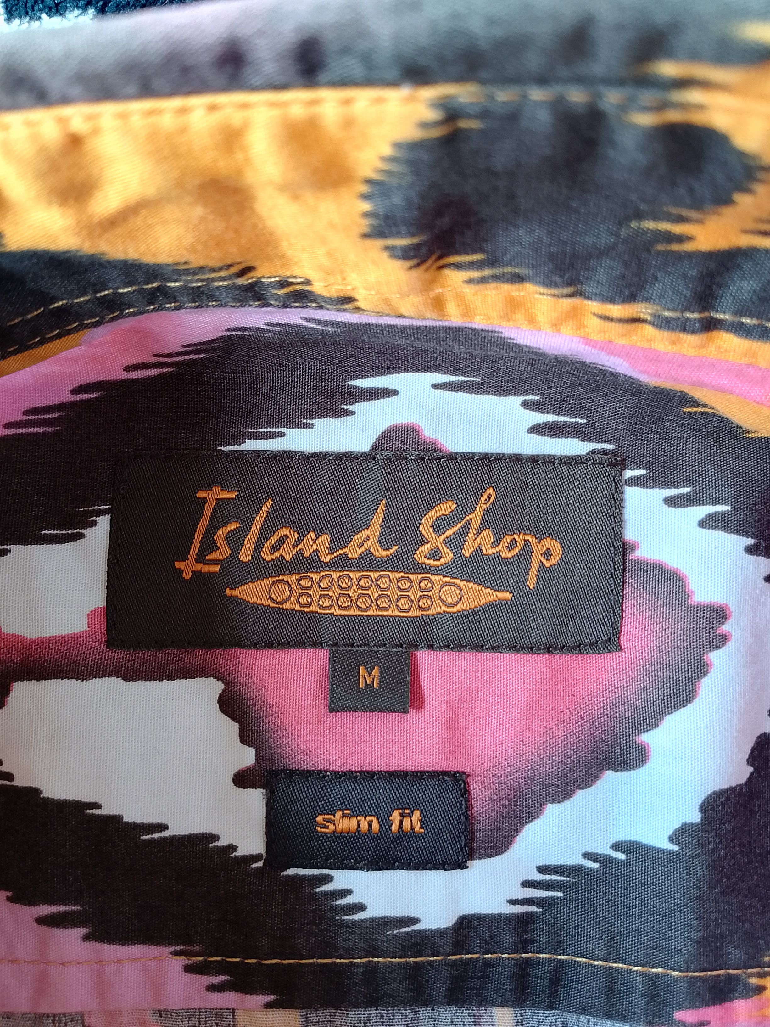 Vintage Vintage Island Shop Abstract Shirt Hawaiian Surfwear Size US M / EU 48-50 / 2 - 6 Thumbnail