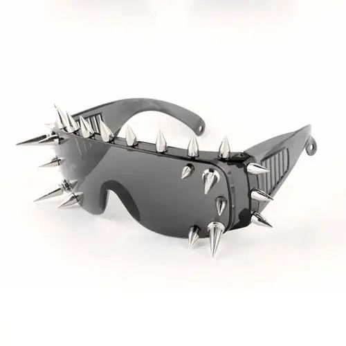 VIBE Fashion Glasses Gothic Punk Rock Metal Futuristic Size ONE SIZE - 1 Thumbnail