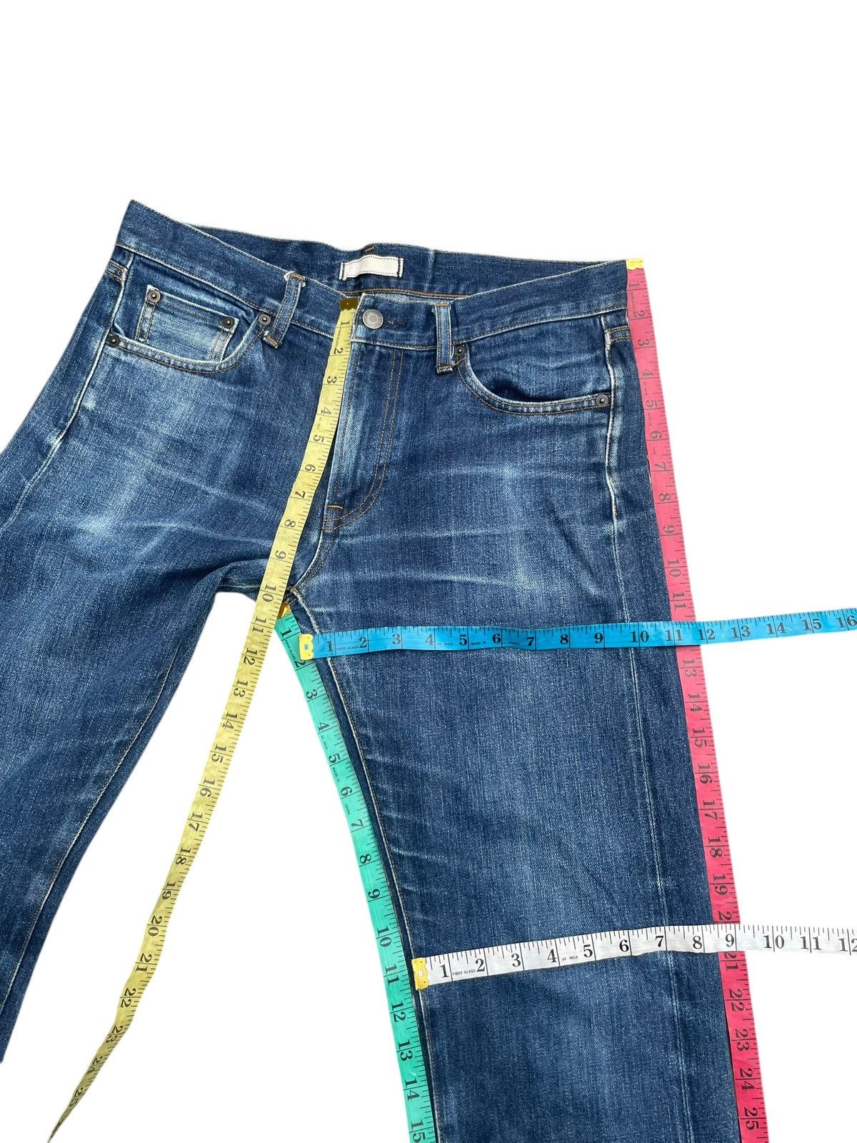 Japanese Brand × Uniqlo Uniqlo Selvedge Jeans Size US 34 / EU 50 - 12 Thumbnail