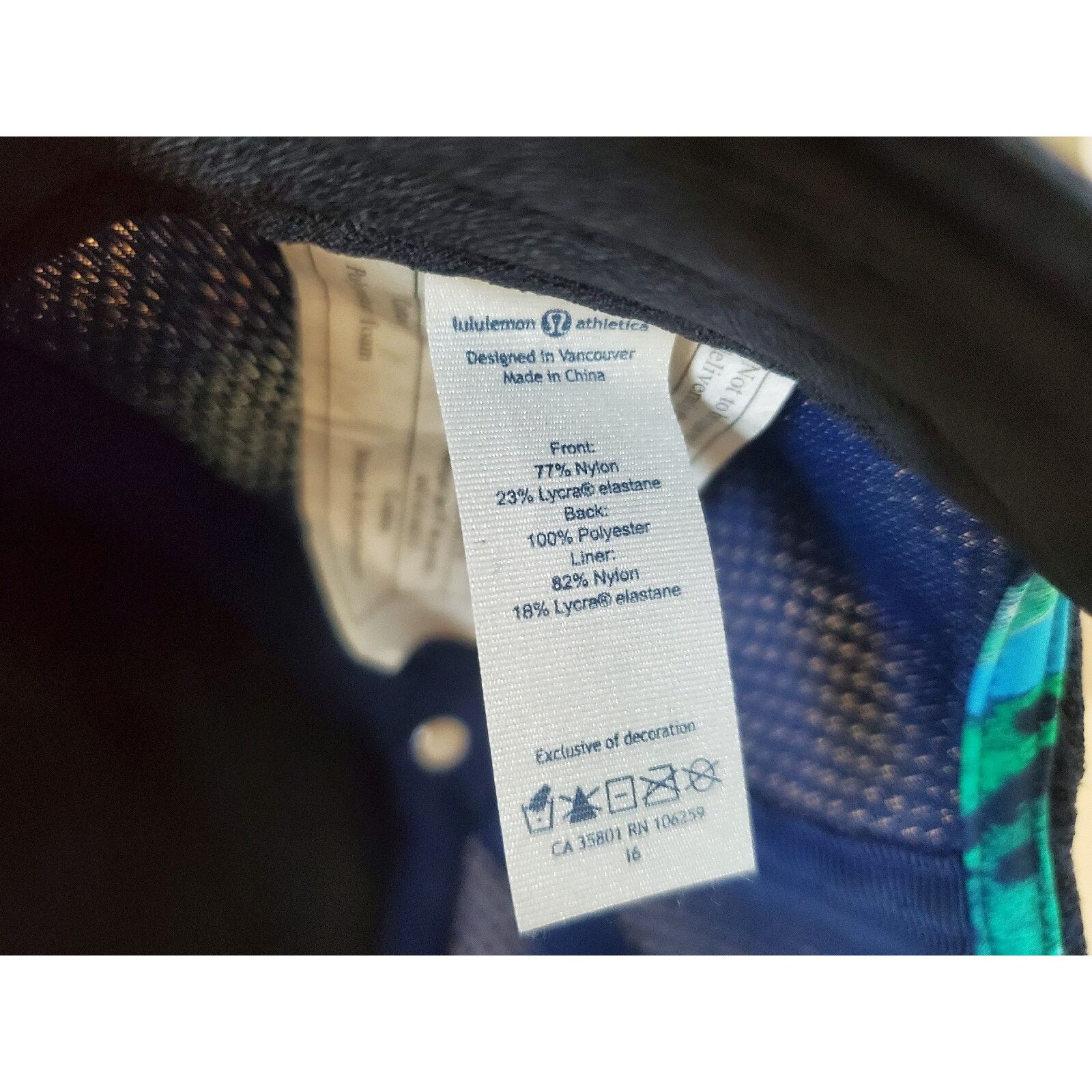 Lululemon Lululemon Dash And Splash Cap Hat Snapback Black Mesh Size ONE SIZE - 7 Thumbnail