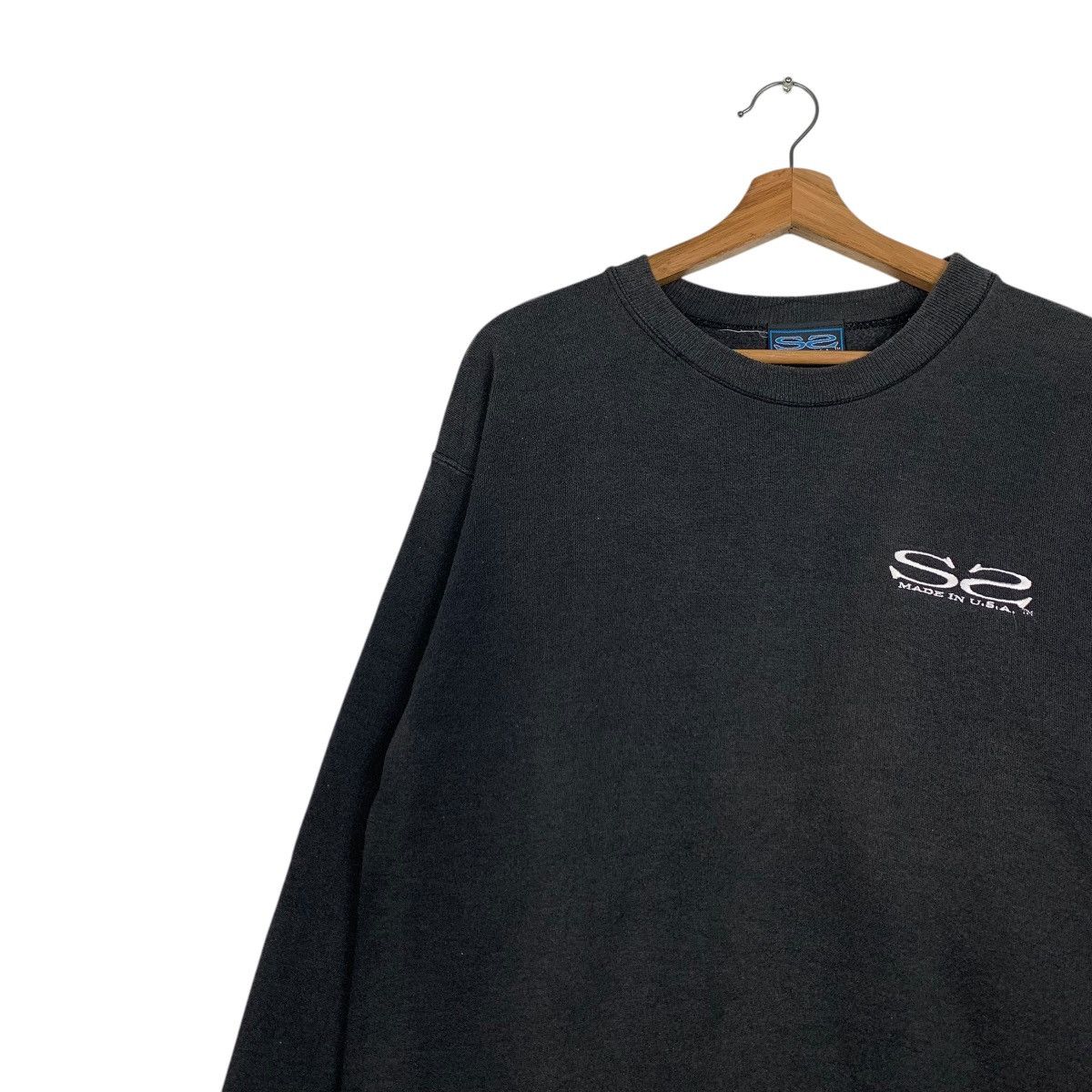 Vintage SECRET SURFER STUDIO Big Logo Crewneck Sweatshirt #2197-C97 Size US M / EU 48-50 / 2 - 8 Thumbnail