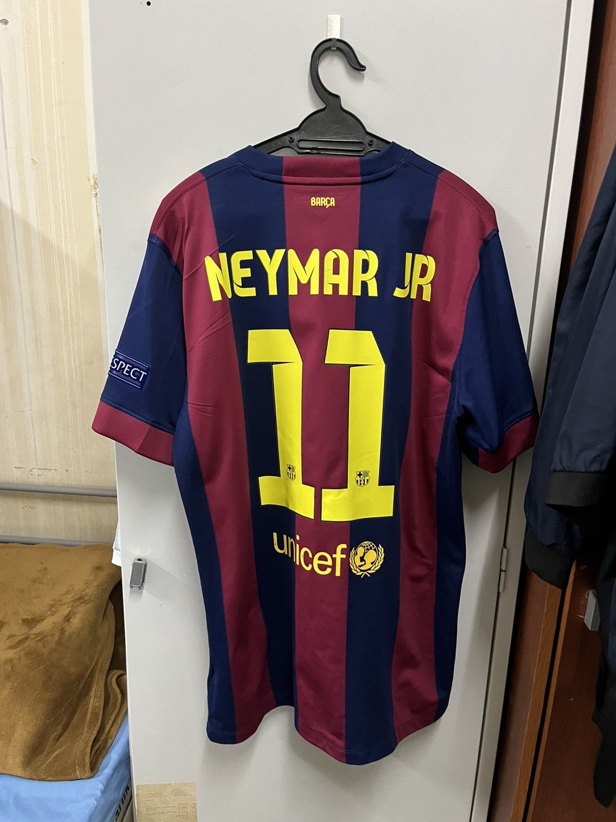 Nike BARCALONA 2014/15 HOME | NEYMAR 11 Size US L / EU 52-54 / 3 - 2 Thumbnail