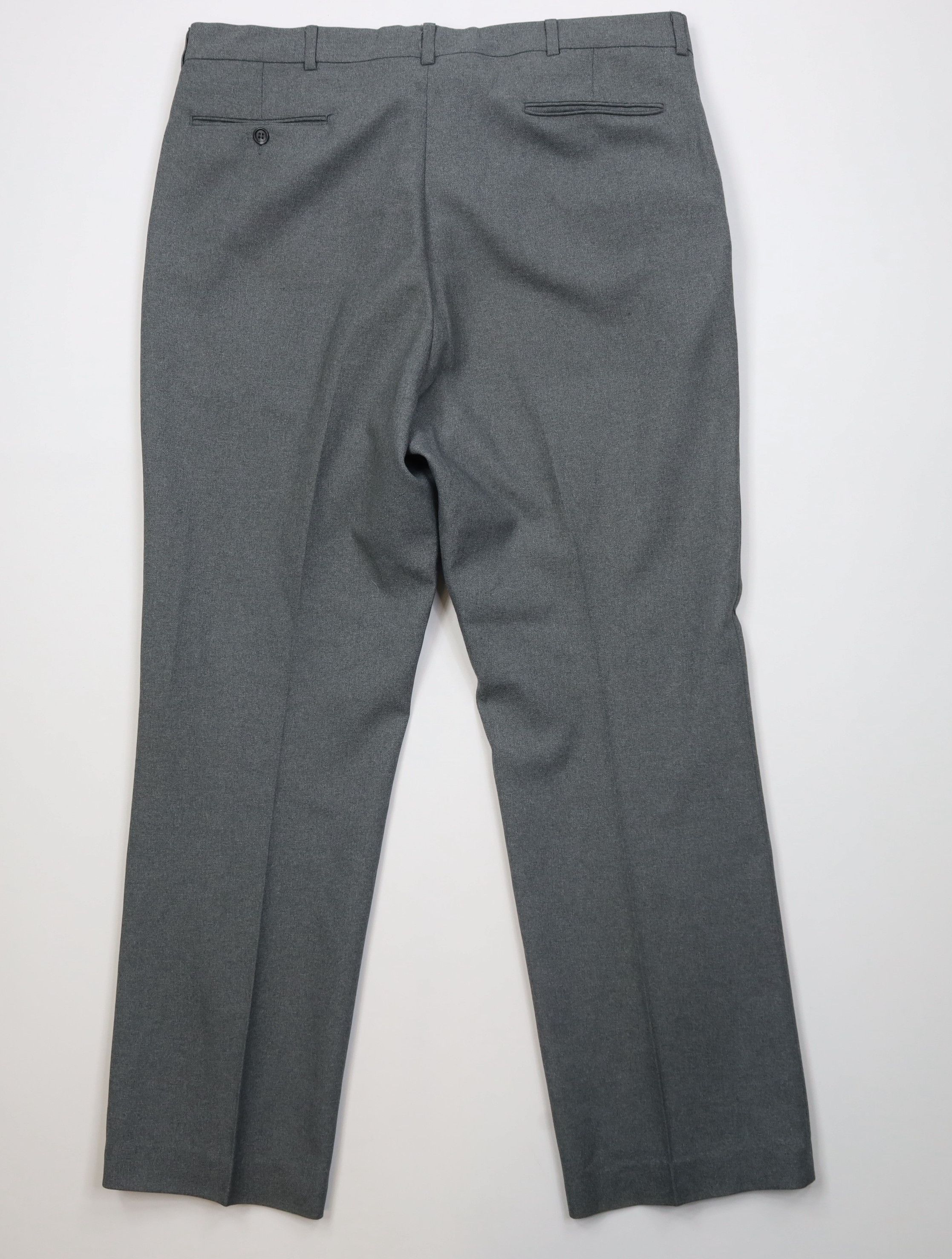 Vintage Vintage 70s Streetwear Flared Wide Leg Chino Pants Gray USA Size US 40 / EU 56 - 9 Thumbnail