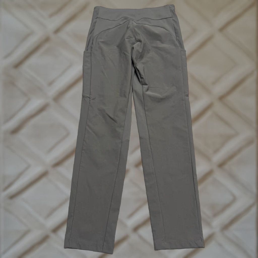 Athleta Athleta Pants 8 Gray Headlands Tights Hybrid Compression Active High Rise Womens Size 30" / US 8 / IT 44 - 1 Thumbnail