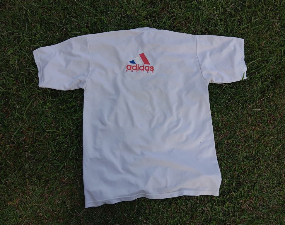 Vintage France 🐓 90s 2000s y2K Vintage Jersey Promo World Cup 🌎 Size US L / EU 52-54 / 3 - 3 Thumbnail