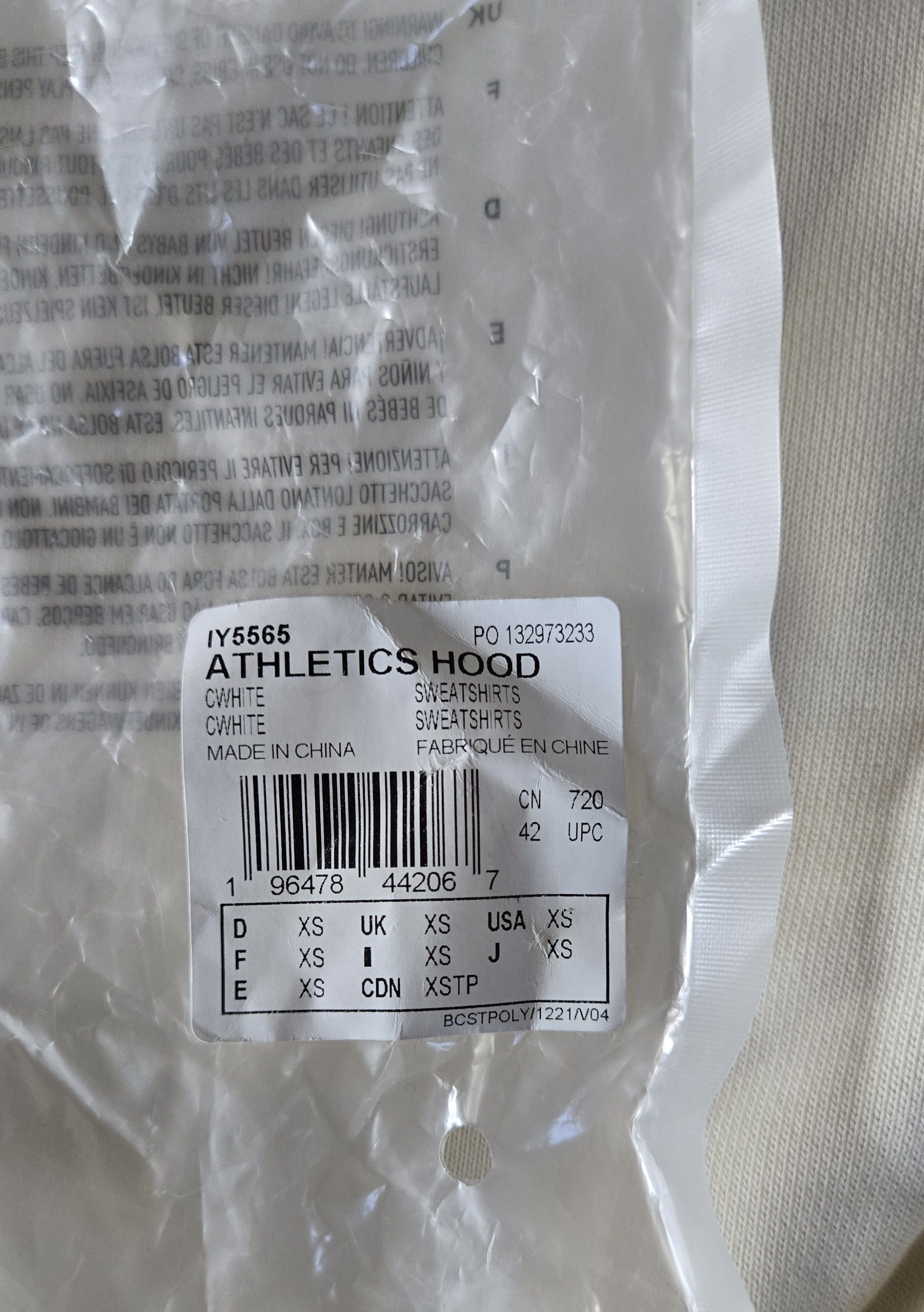 Adidas × Fear of God FEAR OF GOD ATHLETICS HEAVY FLEECE HOODIE Size US XS / EU 42 / 0 - 4 Thumbnail
