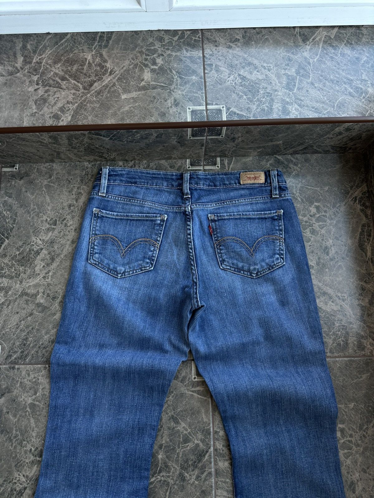 Levi's Vintage Levi’s 518 Low Rise Bootcut Woman Jeans Sz M Size 30" / US 8 / IT 44 - 2 Thumbnail