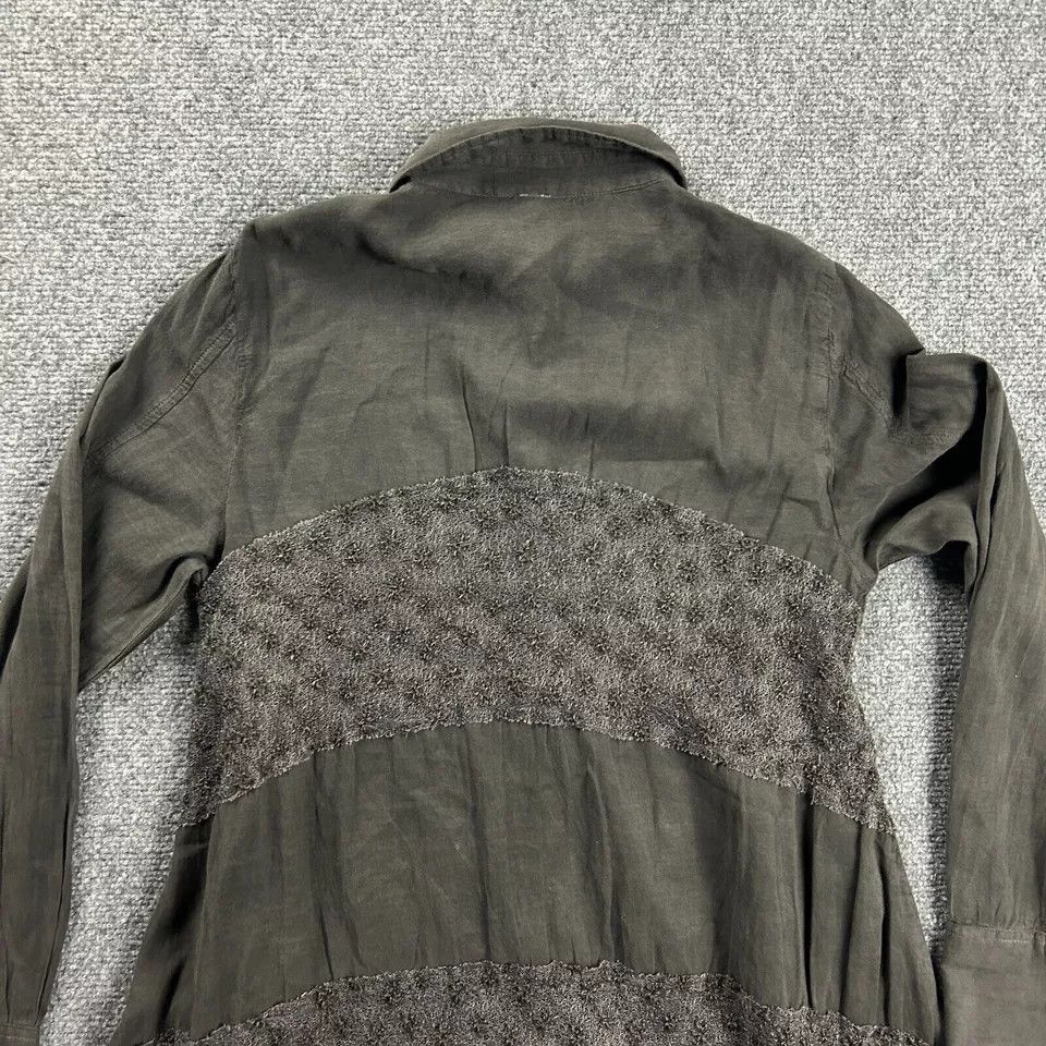 Other We The Free Top Womens XS Gray Button Up Long Sleeve Rayon Size XS / US 0-2 / IT 36-38 - 7 Thumbnail