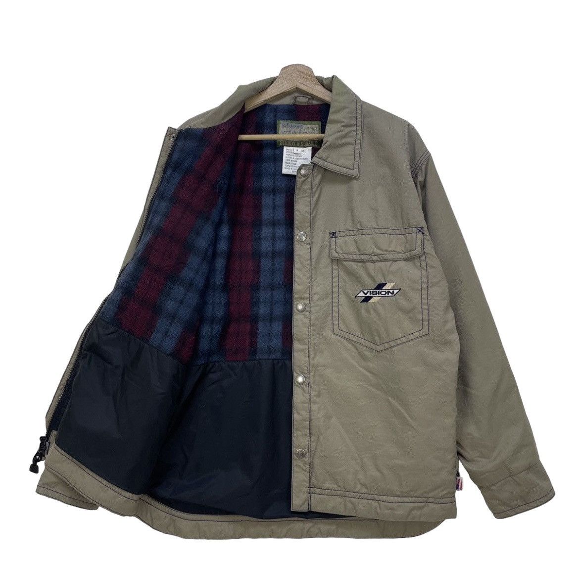 Vintage × Vision Streetwear Japanese Brand Vision Streetwear Jacket Size US M / EU 48-50 / 2 - 1 Thumbnail