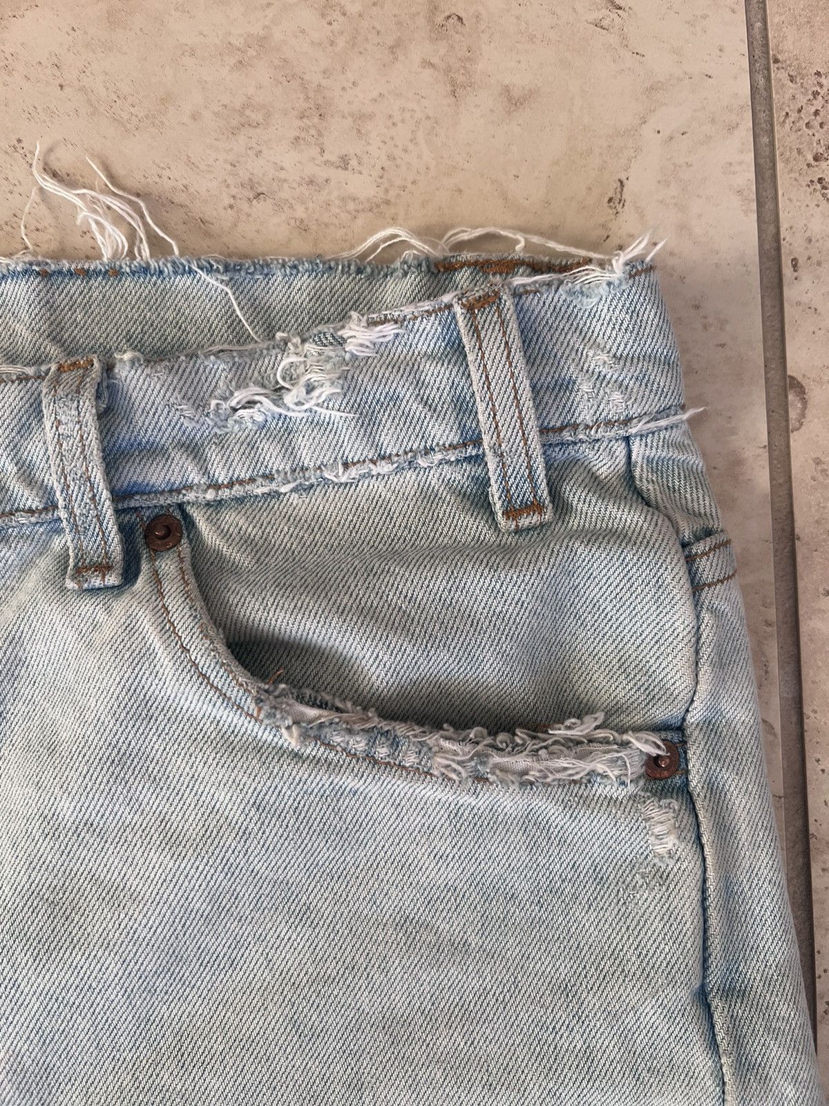 Levi's Vintage Clothing Vintage orange tab Levi jorts Size US 36 / EU 52 - 4 Thumbnail