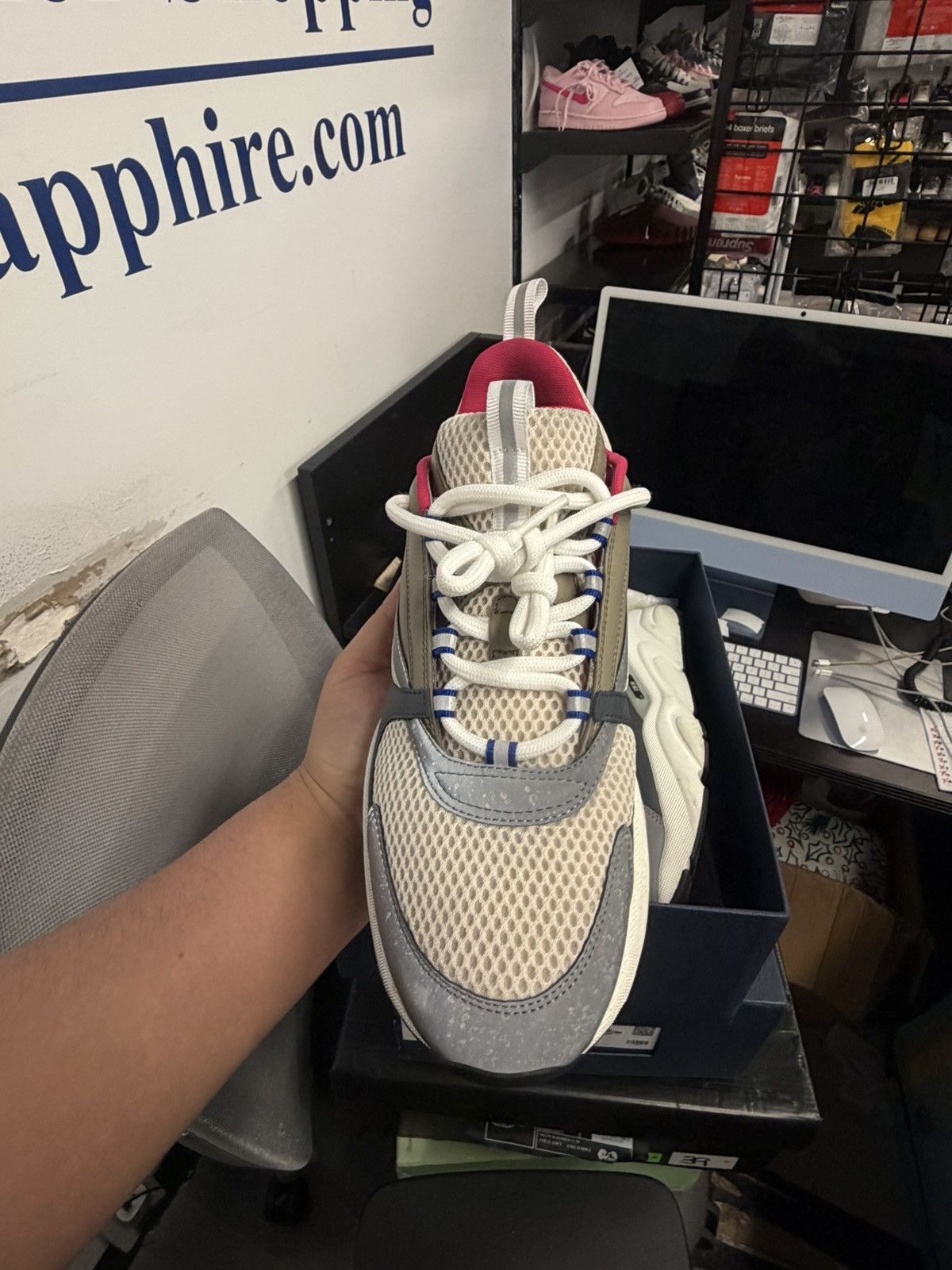 Dior Dior B22 Worn Size US 12 / EU 45 - 4 Thumbnail