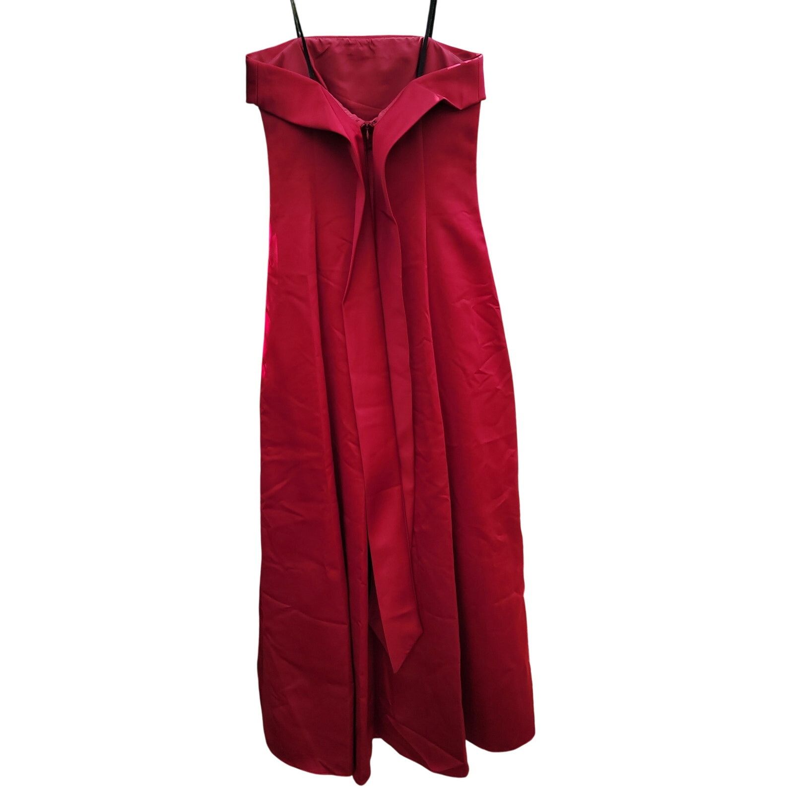 Other Michaelangelo Red Sleeveless Party Dress - Size 6 Size M / US 6-8 / IT 42-44 - 4 Thumbnail