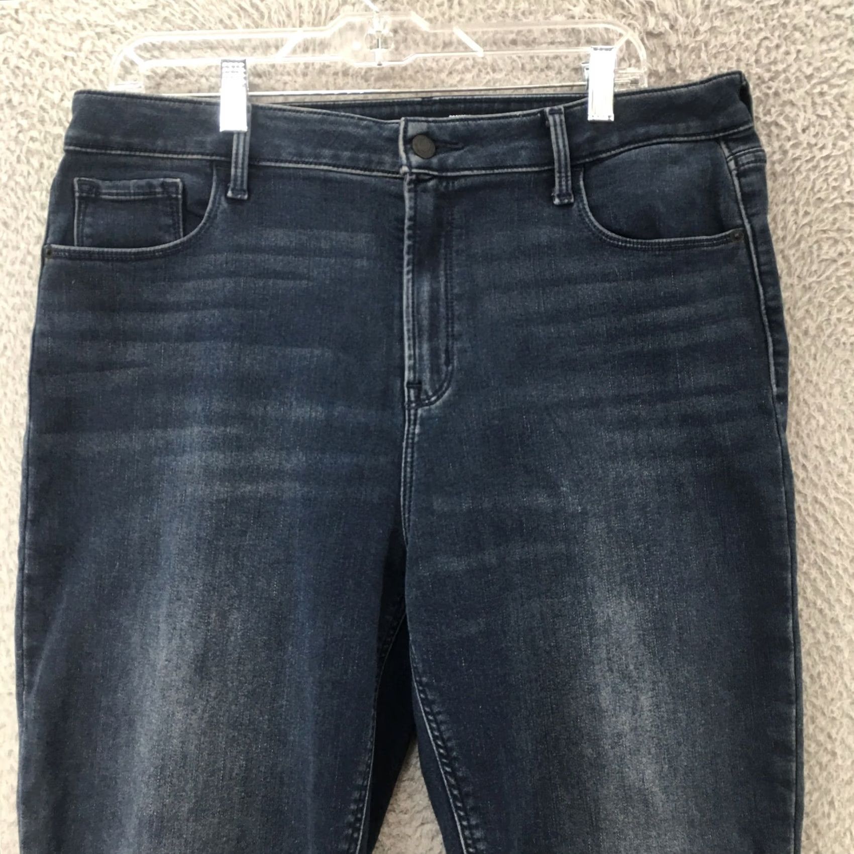 Old Navy Old Navy Rockstar Super Skinny Jeans Womens 16 Denim Zip Fly Blue Jeans Womens 16 Regular 34x28 Fast Shipping Size 38" / US 16 / IT 52 - 2 Thumbnail