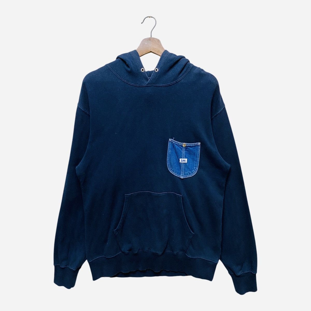 Lee Lee Hoodie Sweatshirt Big Pocket Pullover Size L Size US L / EU 52-54 / 3 - 3 Thumbnail