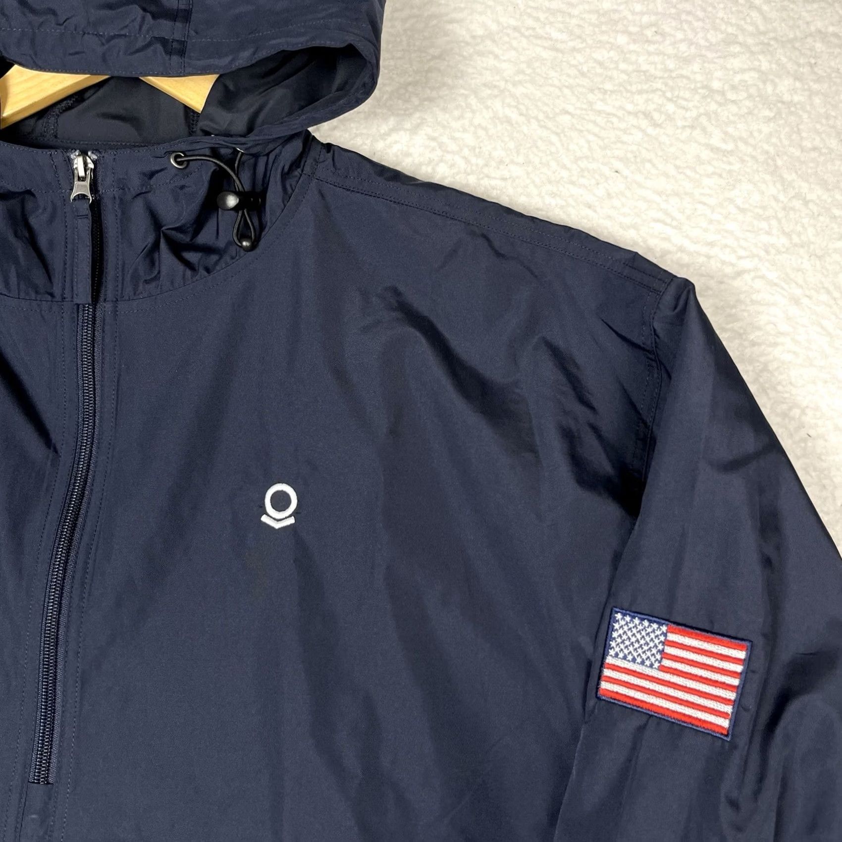 Champion NWT Champion Hoodie Anorak Windbreaker Navy Blue XL Mens Pullover Nylon Polyester Windbreaker Colorful Size US XL / EU 56 / 4 - 2 Thumbnail