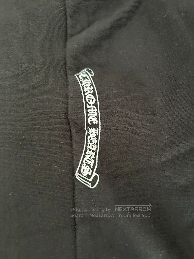 Chrome Hearts CHROME HEARTS Size XL Black horseshoe vine flower arm zippe Size US XL / EU 56 / 4 - 8 Thumbnail