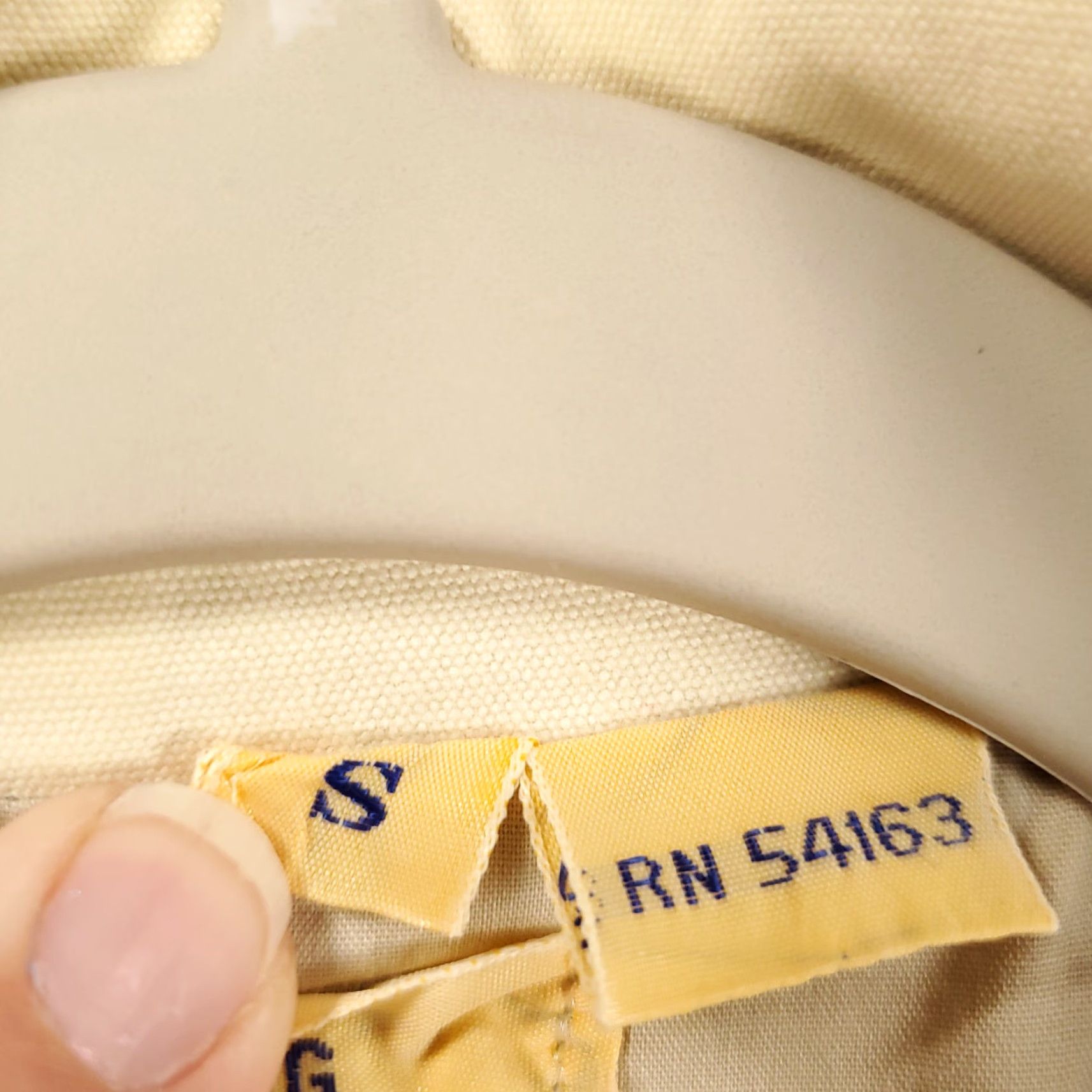 Vintage VINTAGE JLC Jacket Womens Oversized Small Light Beige Ivory Canvas Zip Shirt Regular Ladies Beige Classic Casual Travel Pockets 90s? Size S / US 4 / IT 40 - 5 Thumbnail