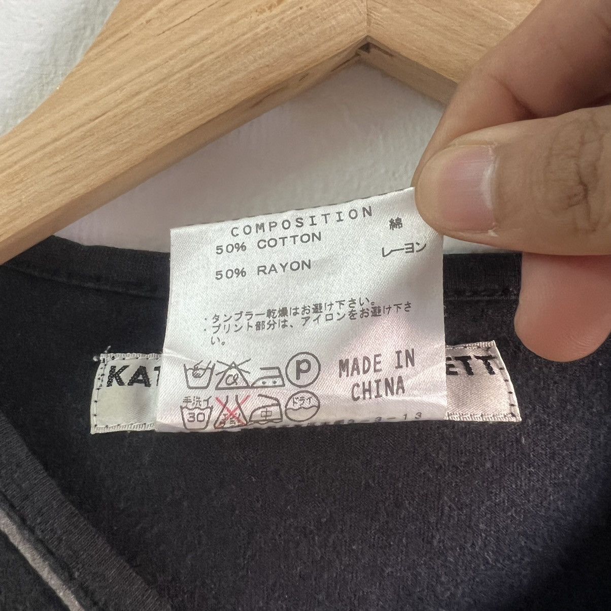 Designer × Katharine Hamnett London KATHARINE HAMNETT LONDON LONGSLEEVE TEE Size US S / EU 44-46 / 1 - 6 Thumbnail
