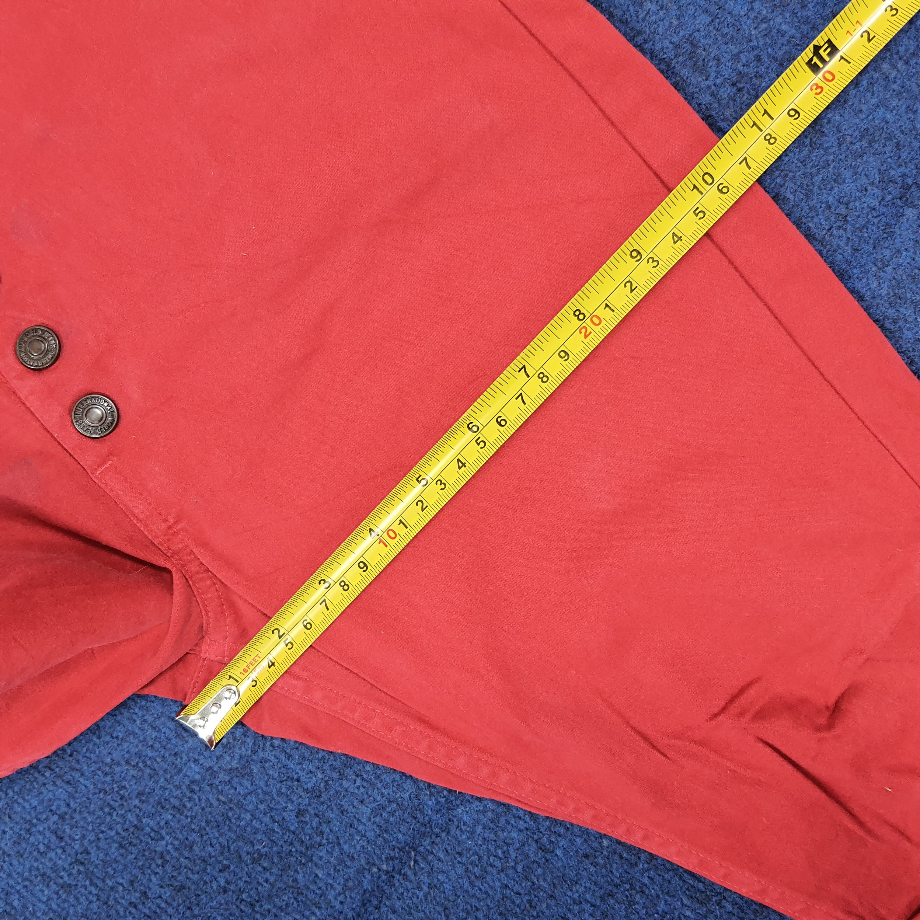 Kapital KAPITAL Japan Red Cotton Tencel Stretch Pants C297N25 Size 26" / US 2 / IT 38 - 15 Thumbnail