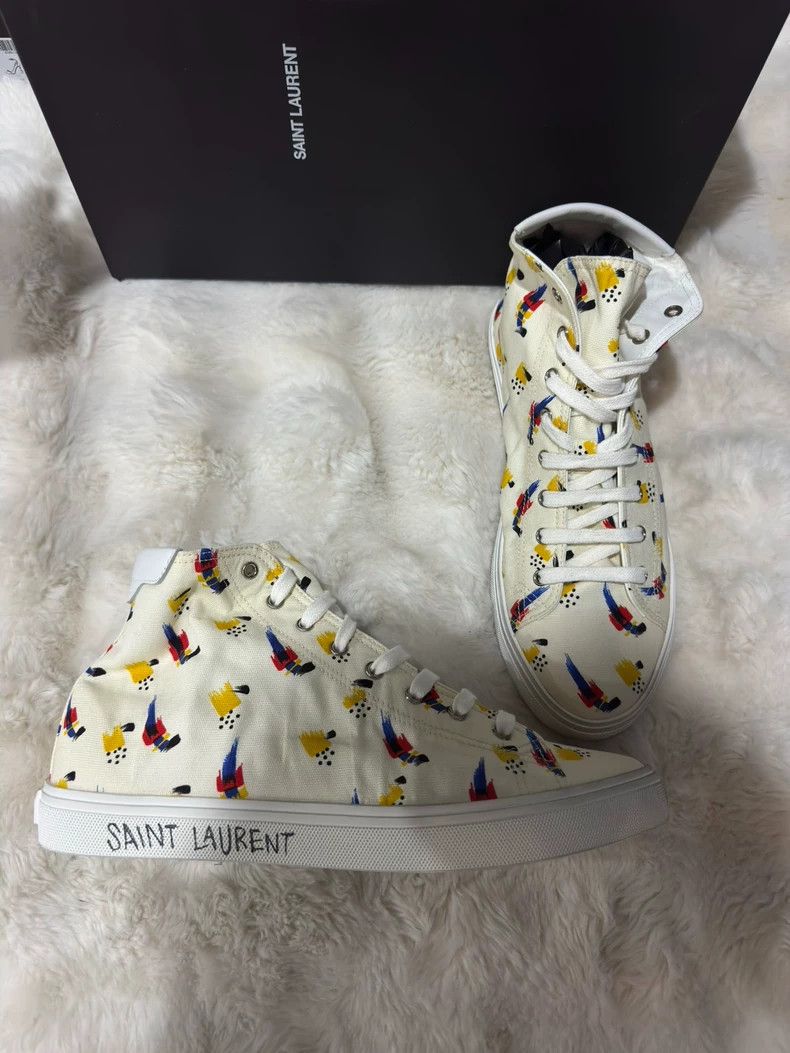 Saint Laurent Paris Saint Laurent Paris Oil painting leisure shoes Size US 10 / EU 43 - 1 Thumbnail