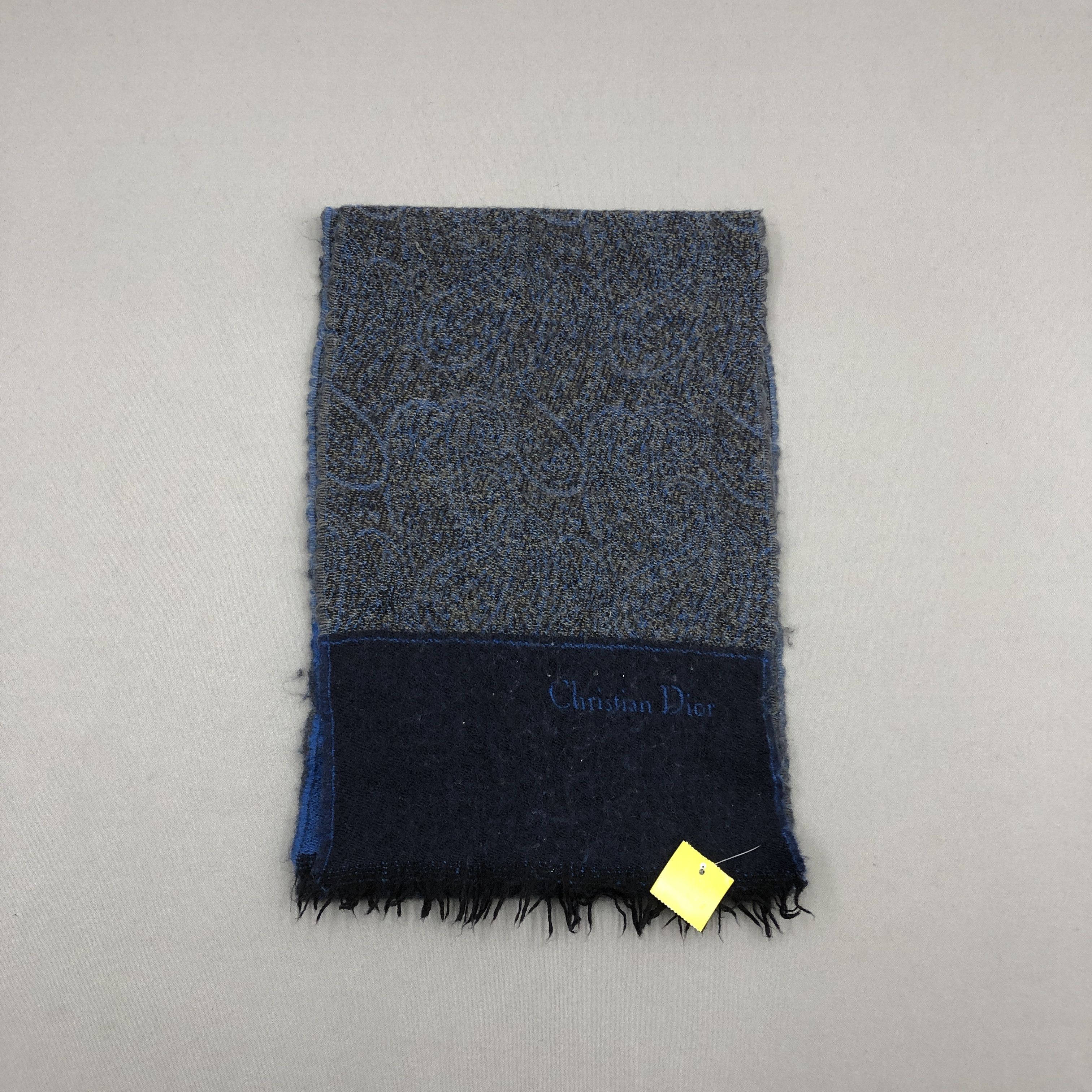 Vintage Vintage Christian Dior Scarf Muffler Wool Winter Scarves Size ONE SIZE - 2 Thumbnail
