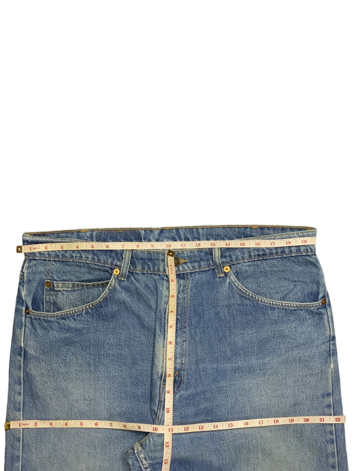 Levi's × Levi's Vintage Clothing Vintage 80s Levis 612 Orange Tab Mud Wash Ripped Baggy Jeans Size US 39 - 12 Thumbnail